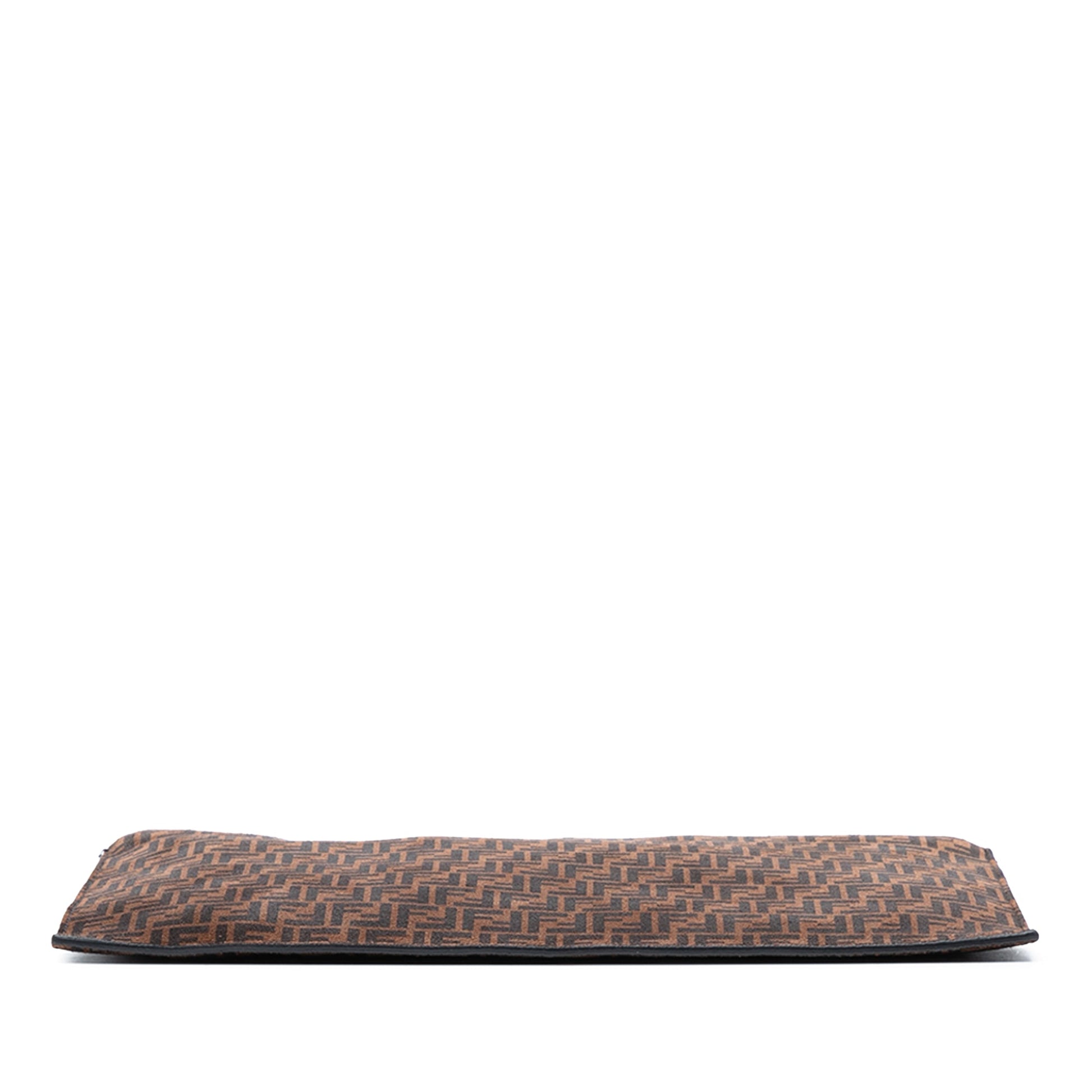 Fendi Zucchino Suede Clutch