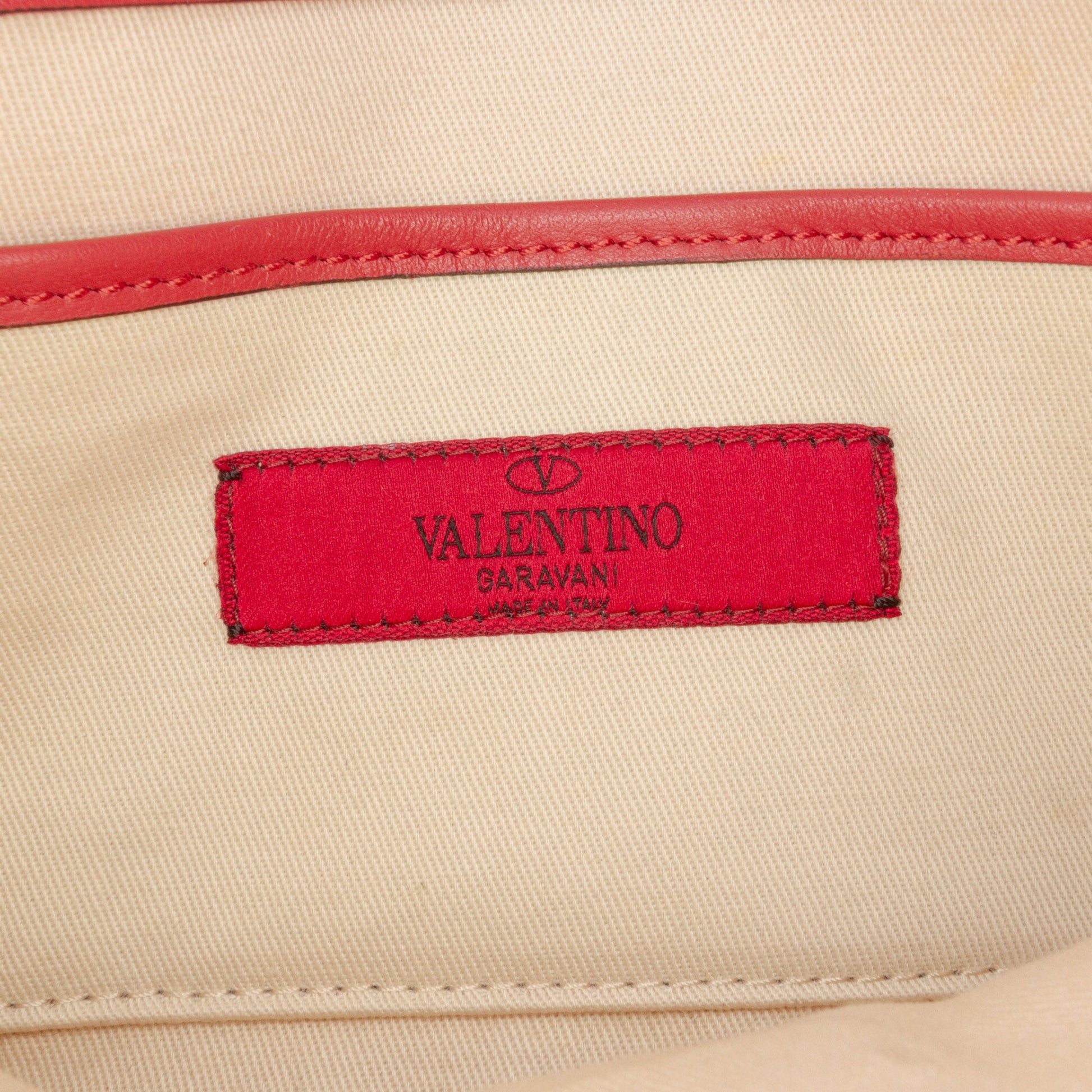 Valentino Small Leather Rockstud Flap Crossbody