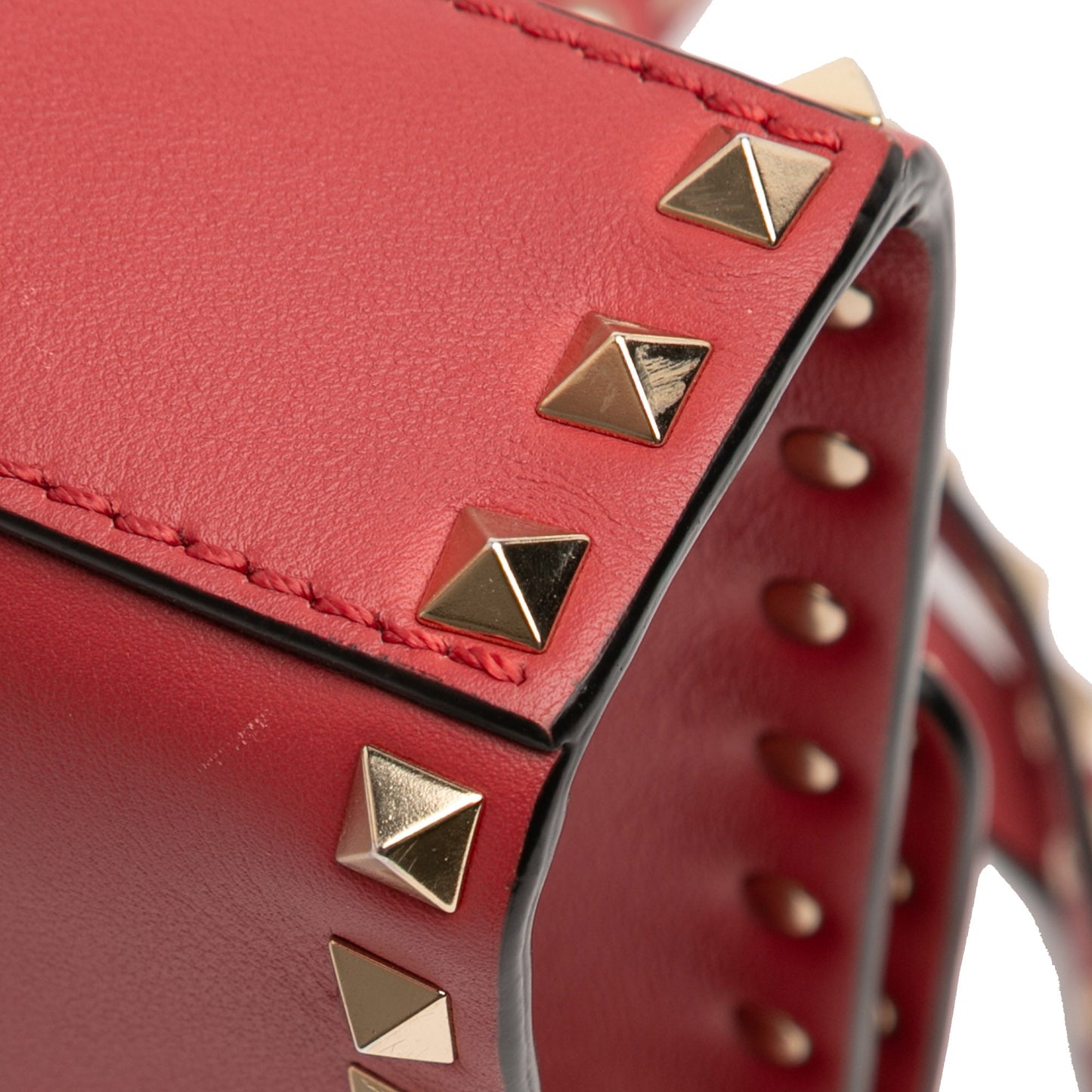 Valentino Small Leather Rockstud Flap Crossbody