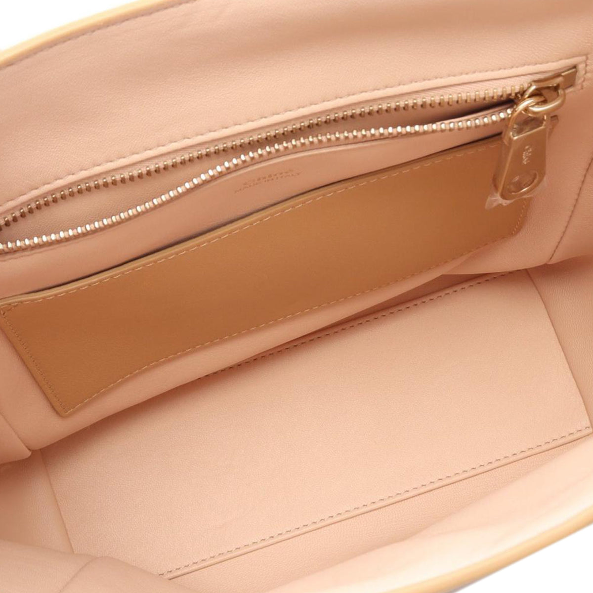 Chloé Small Leather Joyce Satchel — Beige