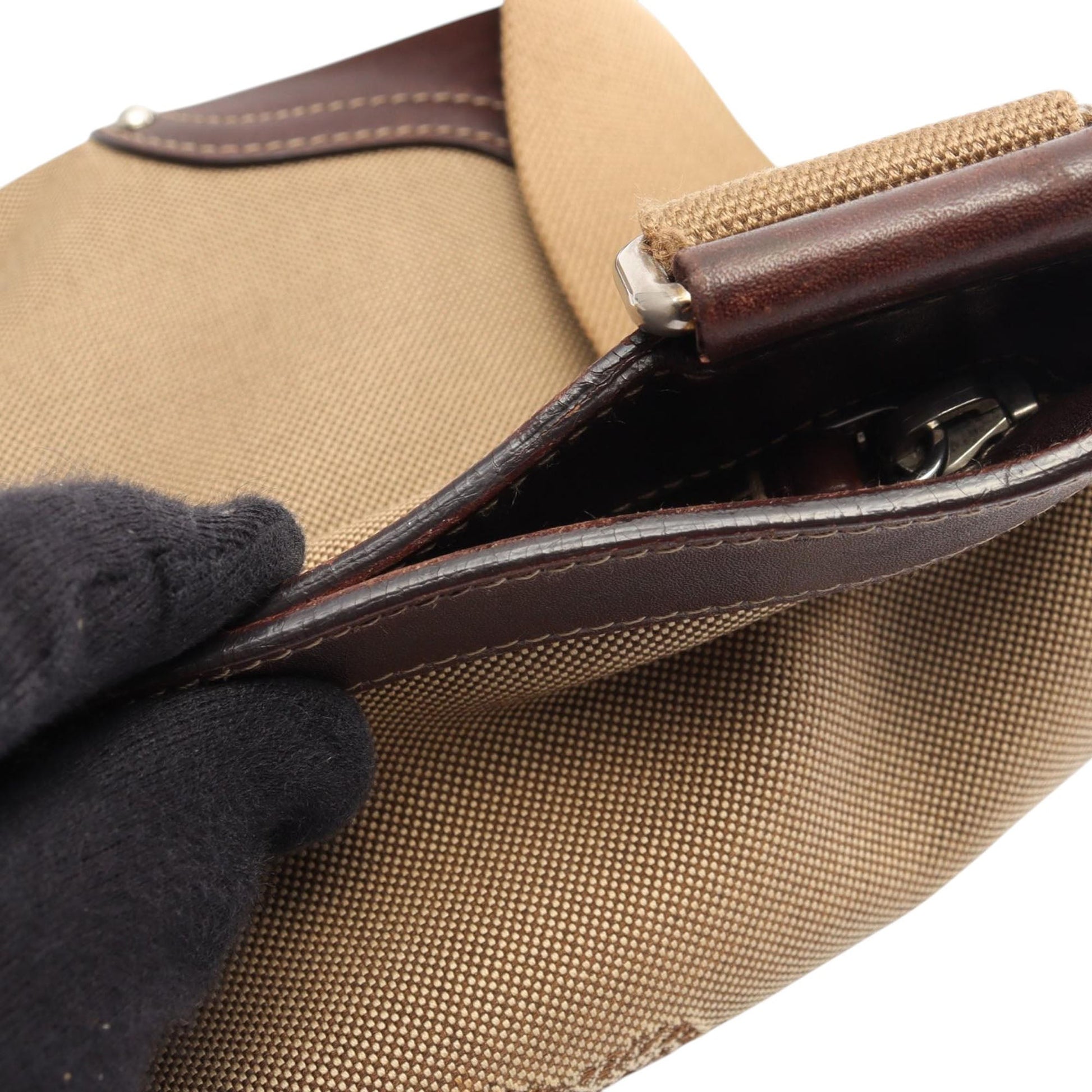 Prada Canvas Canapa Logo Crossbody