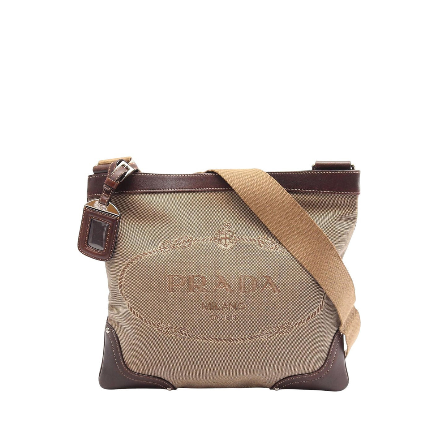 Prada Canvas Canapa Logo Crossbody