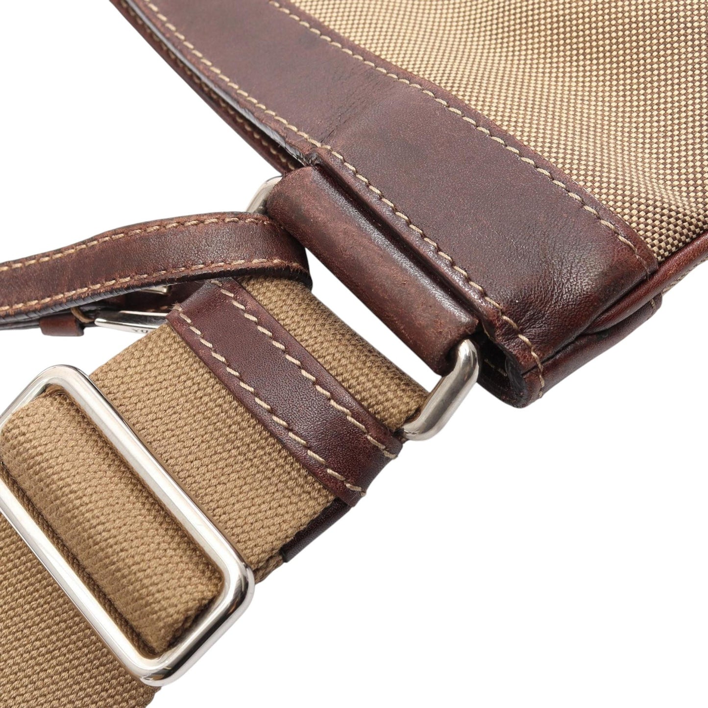 Prada Canvas Canapa Logo Crossbody