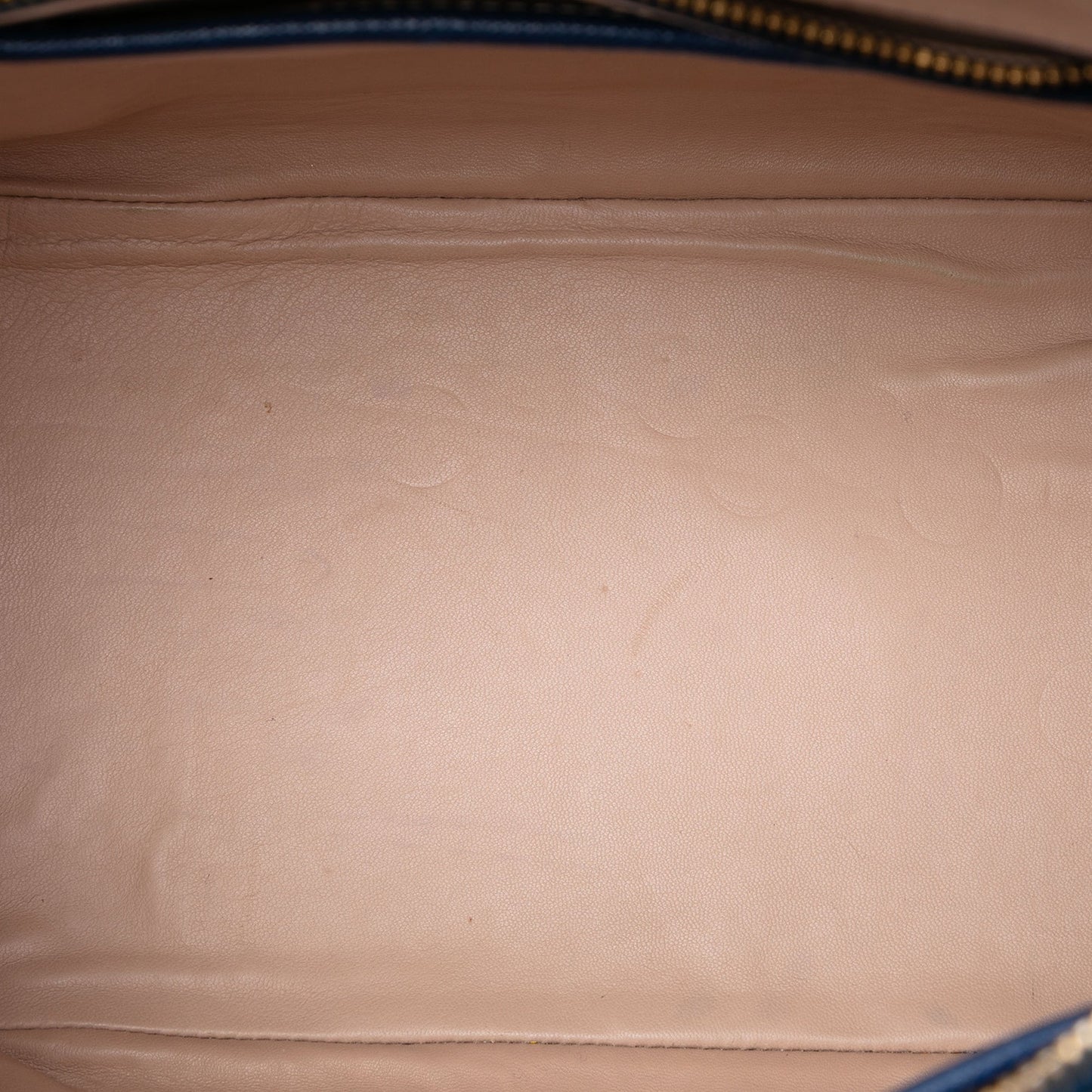 Prada Bicolor Saffiano Lux Promenade Dome Handbag