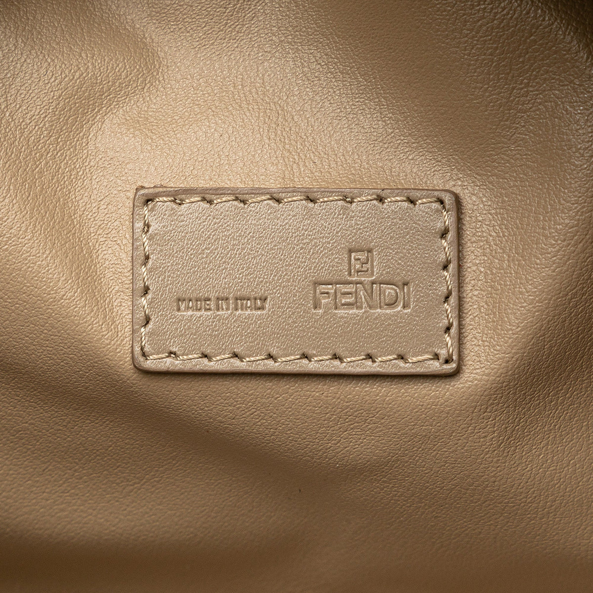 Fendi Zucchino Canvas Pouch