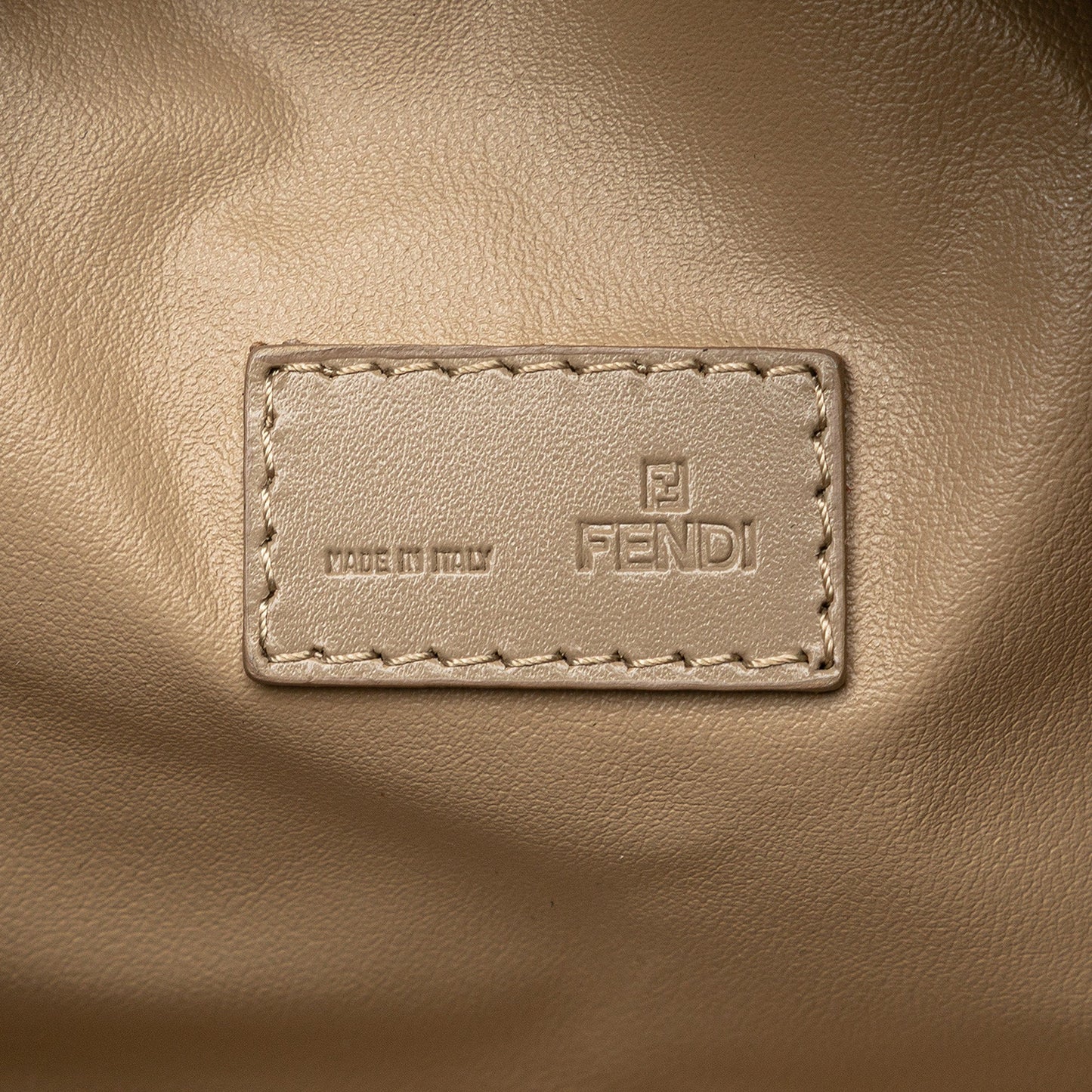 Fendi Zucchino Canvas Pouch
