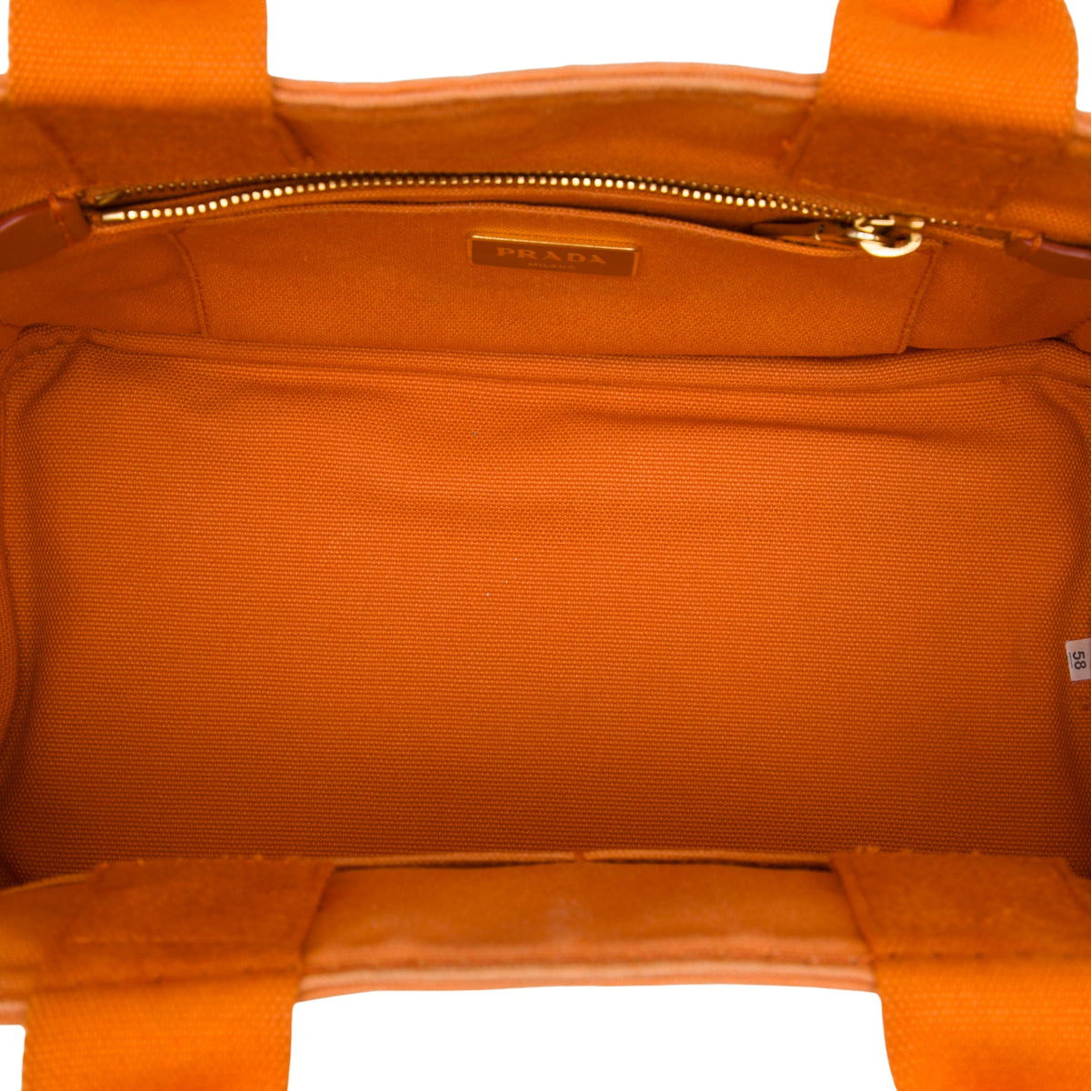 Prada Small Canvas Canapa Logo Tote