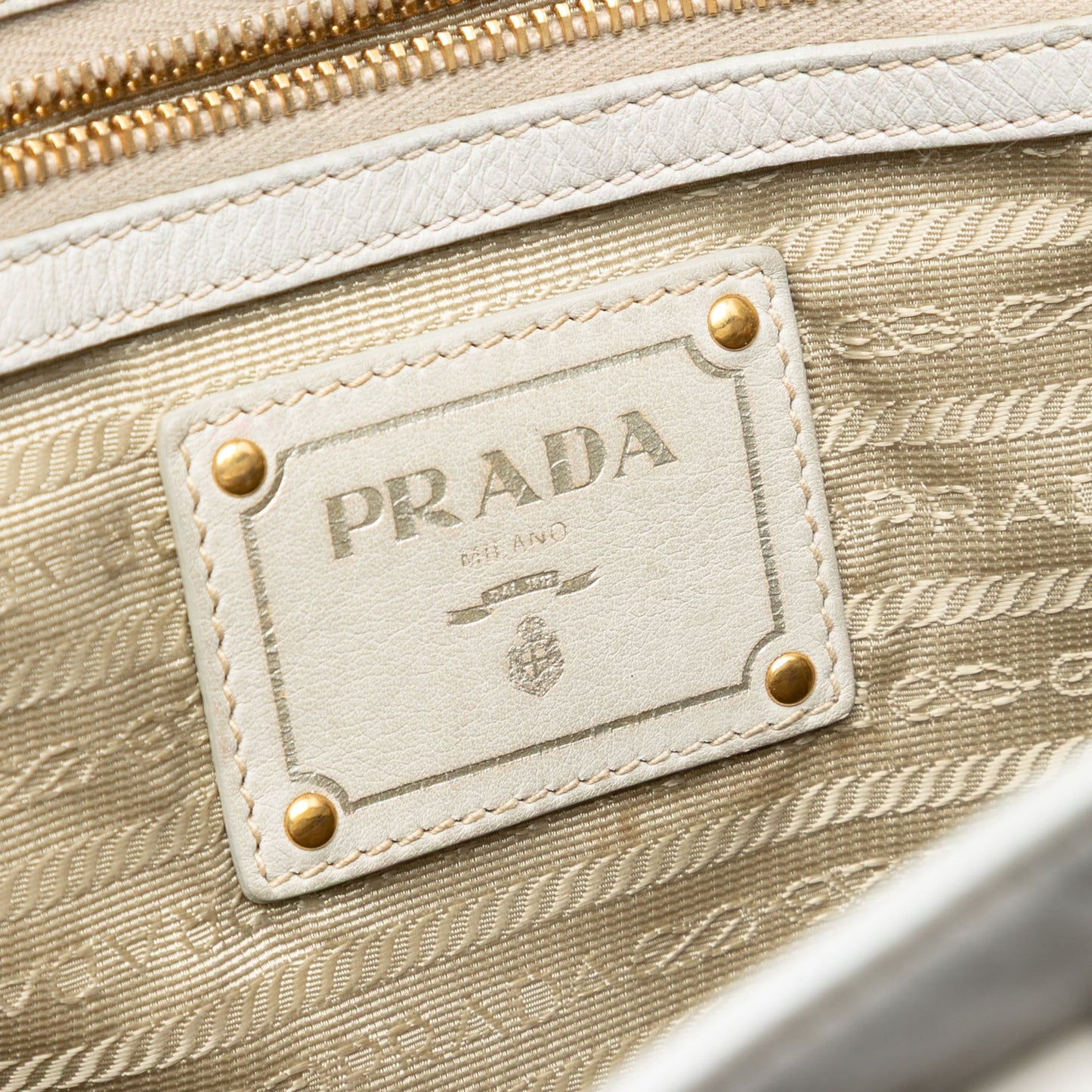 Prada Soft Calf Open Convertible Tote