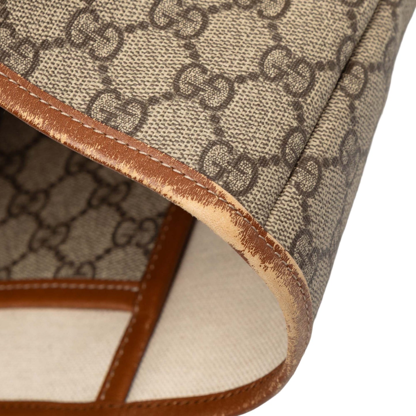 Gucci Medium GG Supreme Web Loop Tote