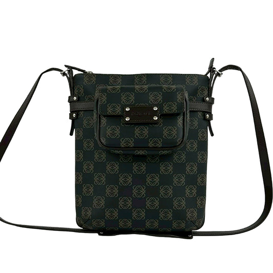 LOEWE Anagram Coated Canvas Crossbody