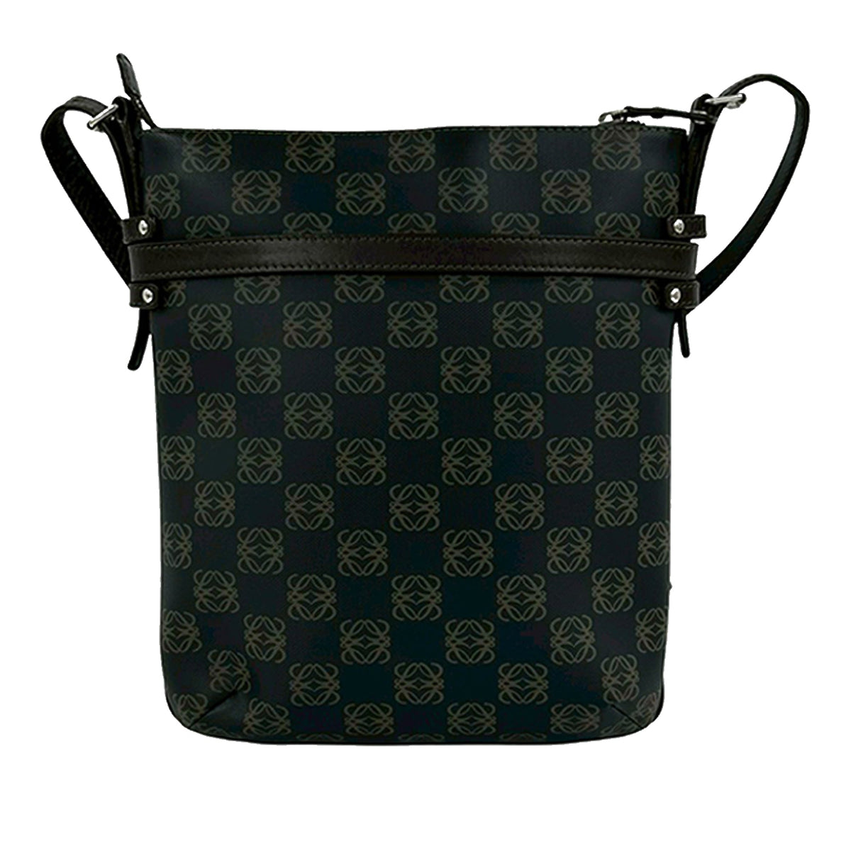 LOEWE Anagram Coated Canvas Crossbody