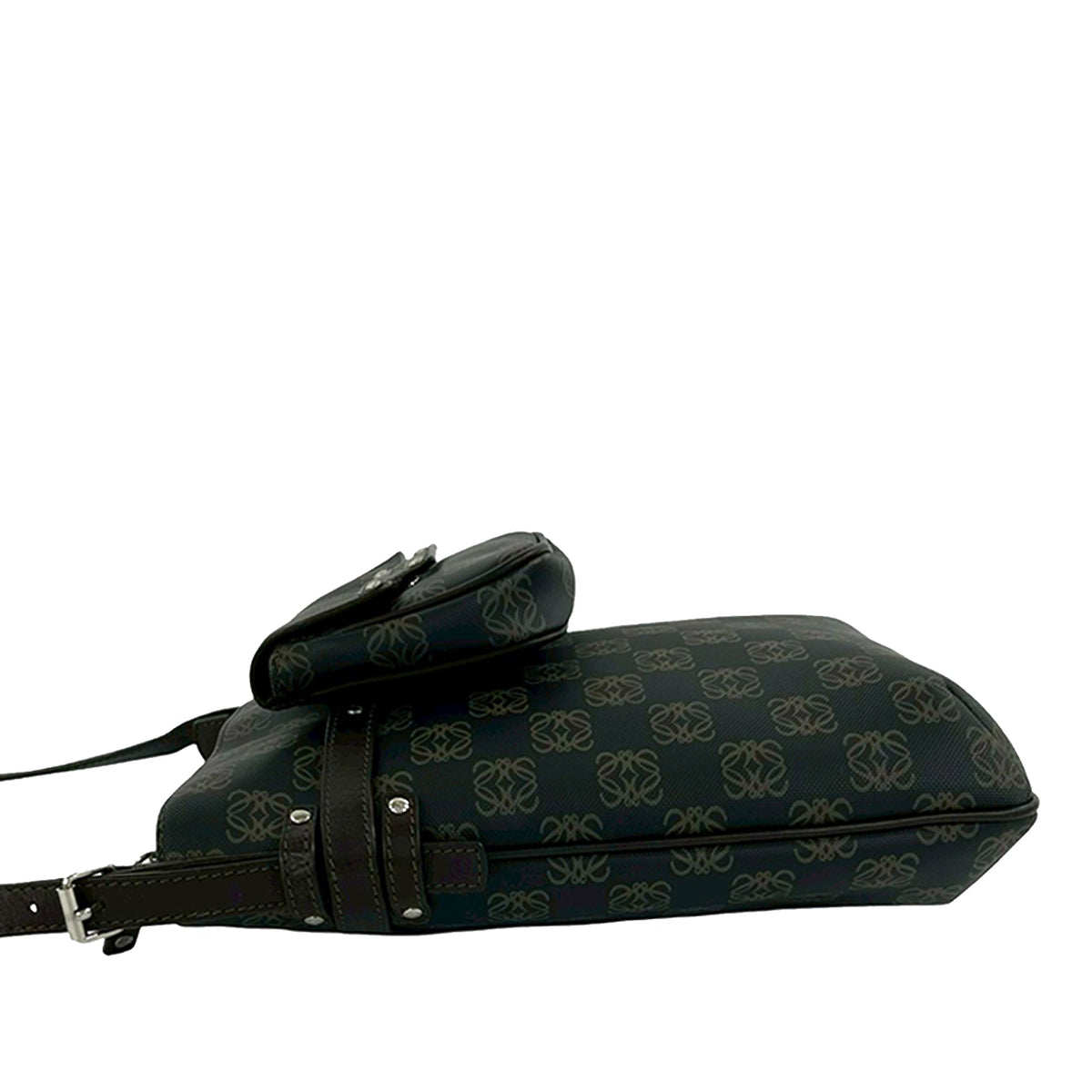 LOEWE Anagram Coated Canvas Crossbody