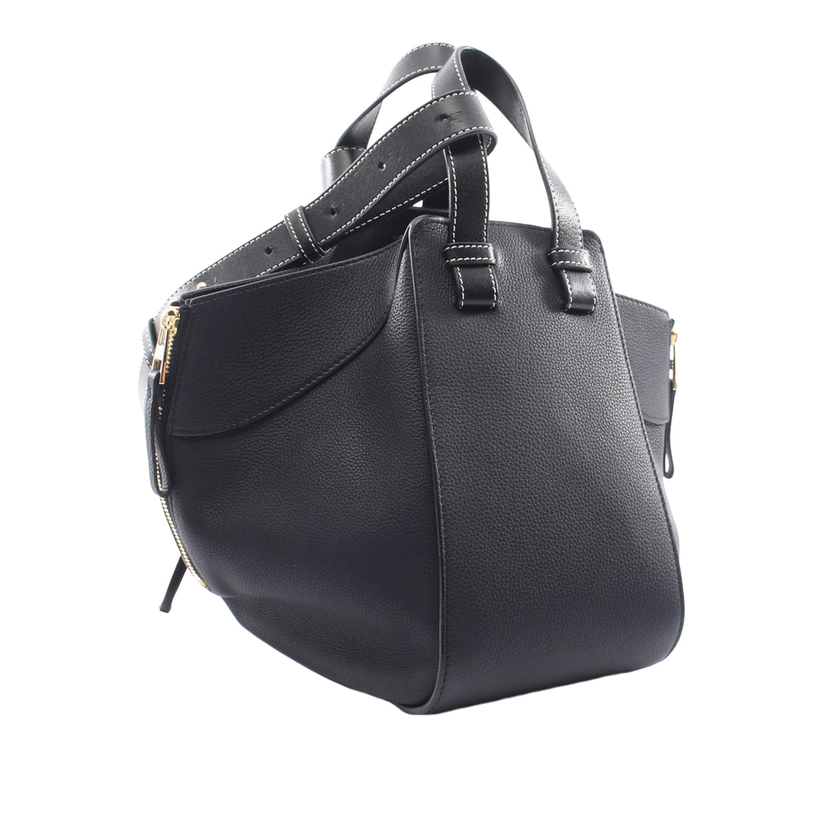 LOEWE Small Leather Drawstring Hammock Bag
