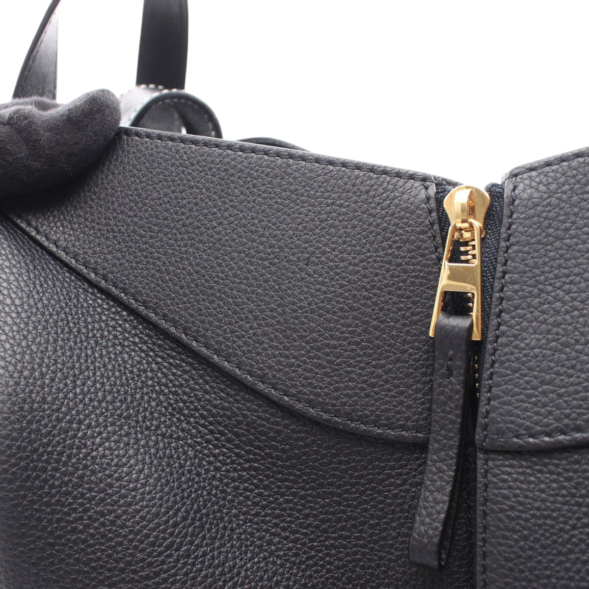 LOEWE Small Leather Drawstring Hammock Bag