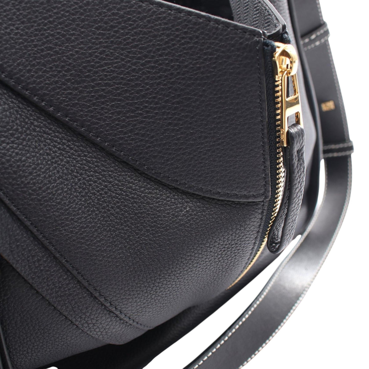 LOEWE Small Leather Drawstring Hammock Bag