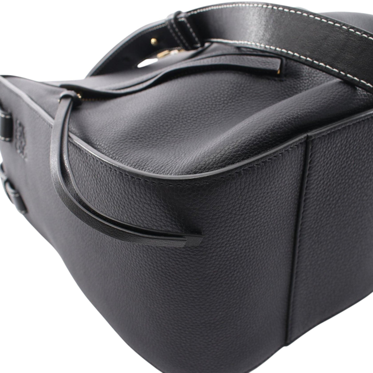 LOEWE Small Leather Drawstring Hammock Bag