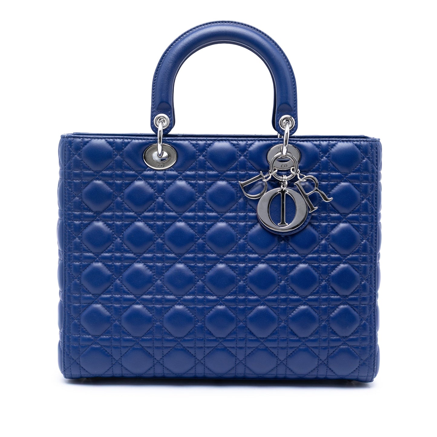 Dior Large Lambskin Cannage Lady Dior