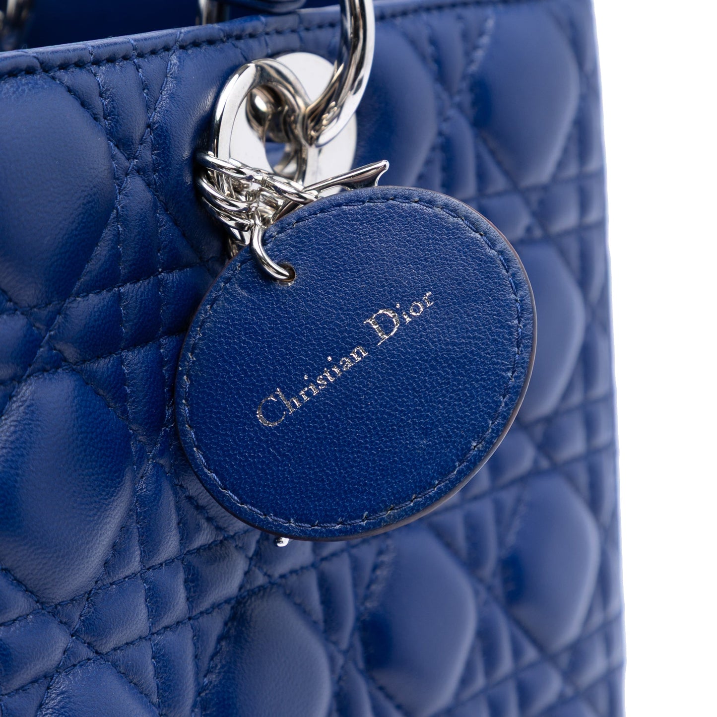 Dior Large Lambskin Cannage Lady Dior