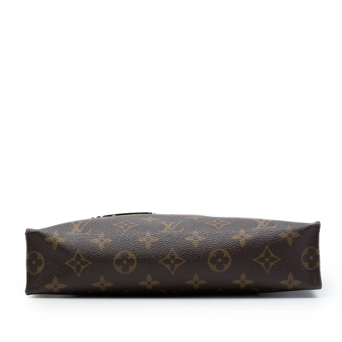 Louis Vuitton Limited Edition Monogram Patches and Travel Stickers Toiletry 26 Pouch — Brown