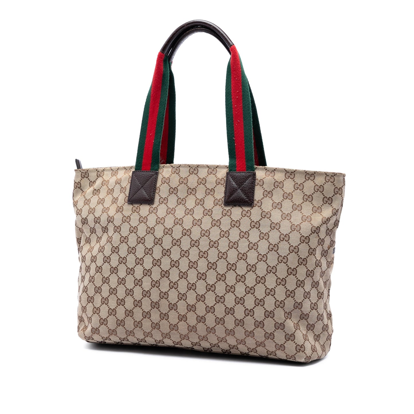 Gucci GG Canvas Web Tote