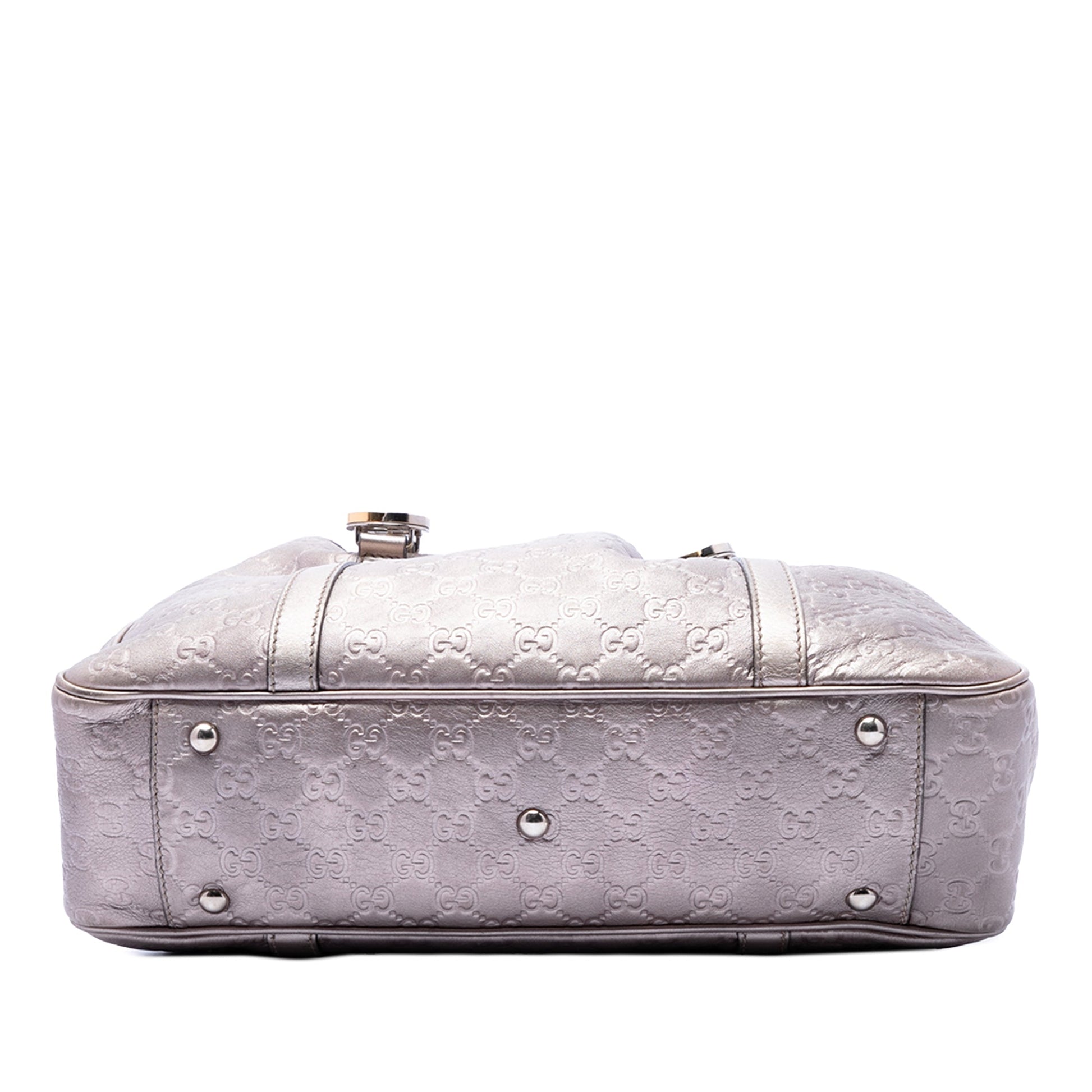 Gucci Metallic Guccissima Twins Tote