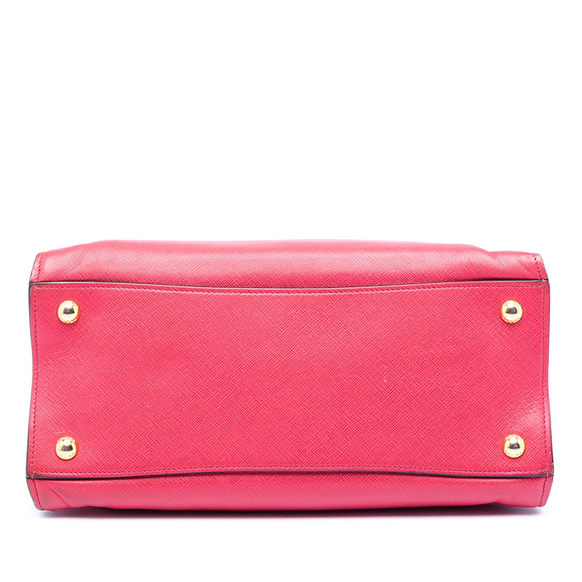 Prada Saffiano Soft Triple Pocket Tote