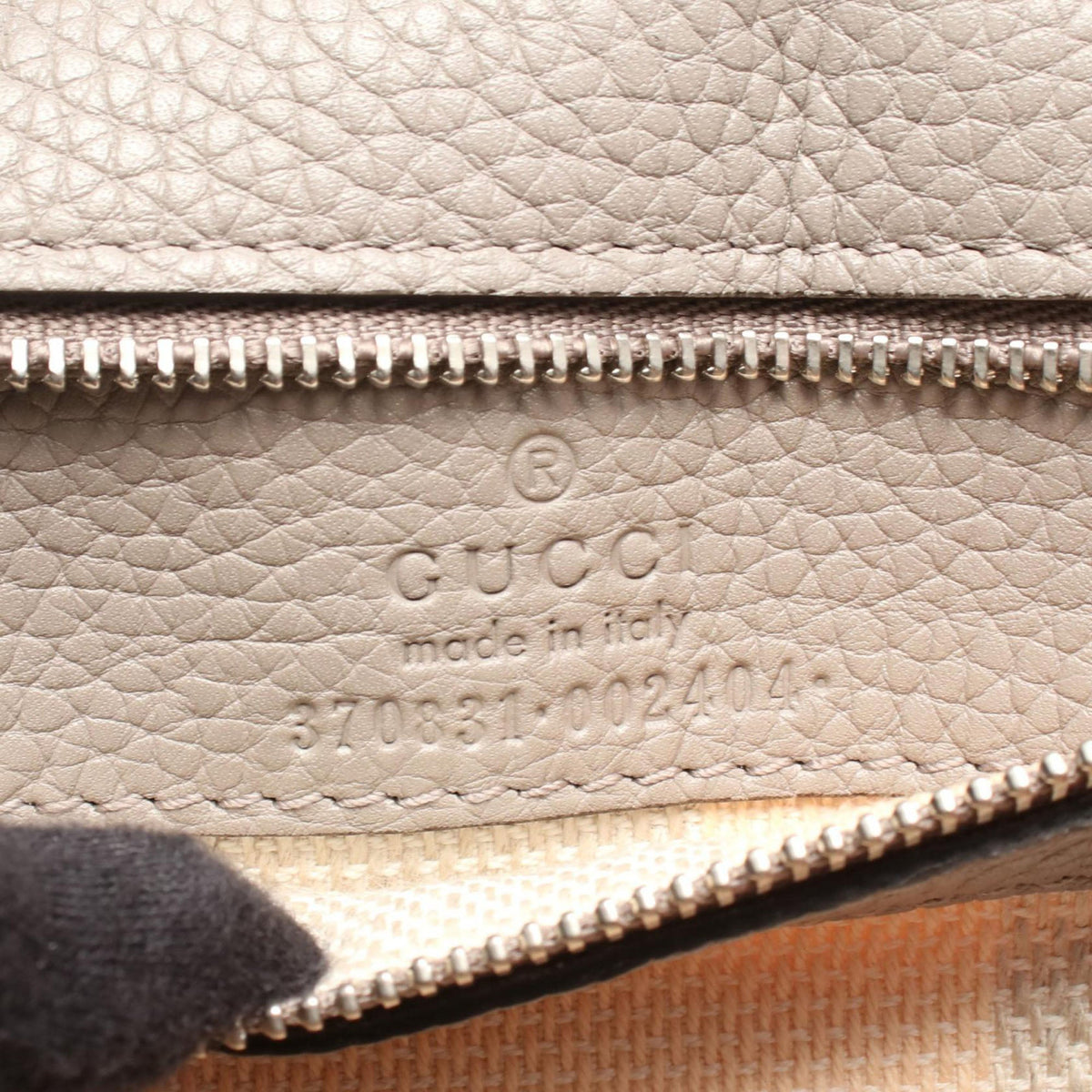Gucci Small Calfskin Bamboo Daily Satchel — Brown