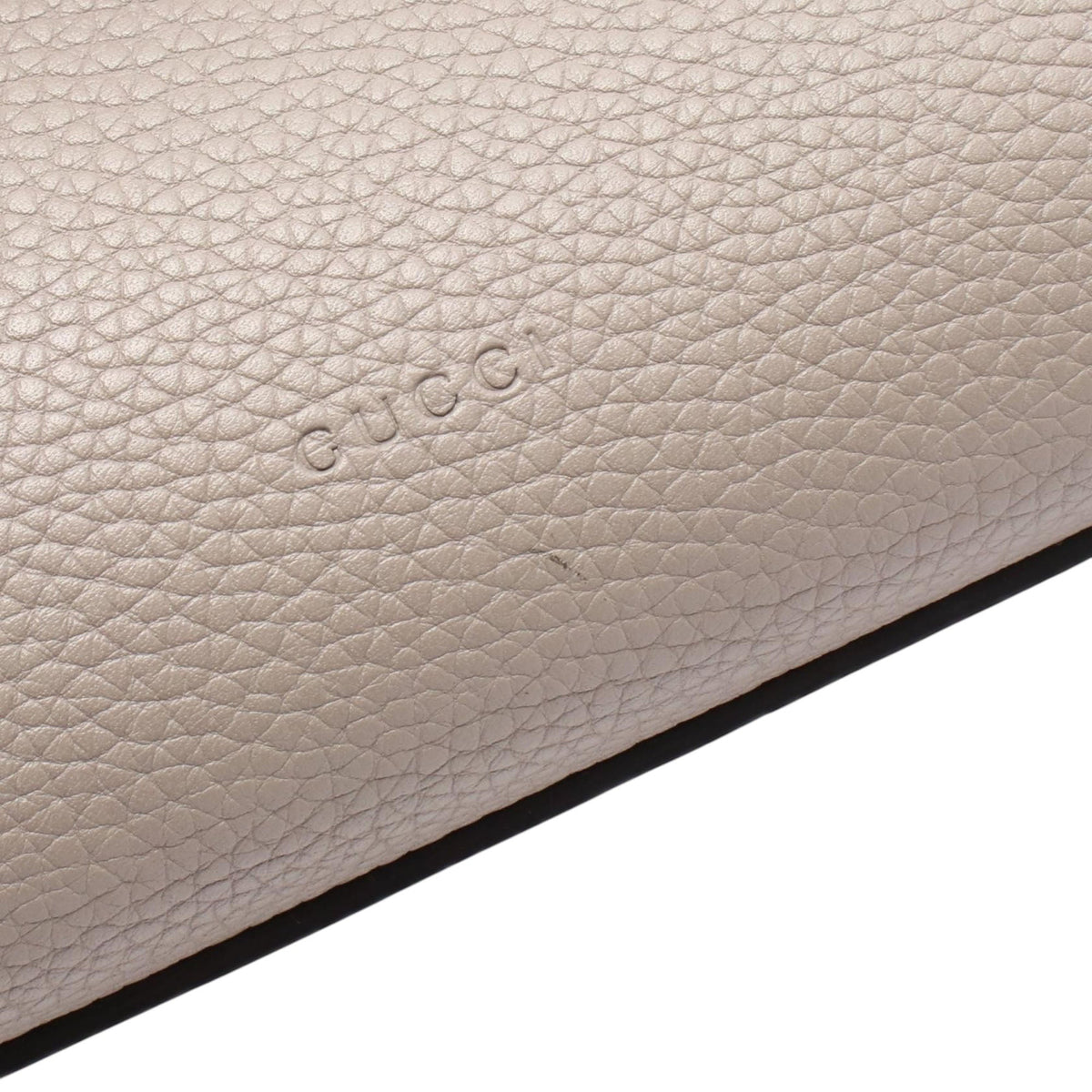 Gucci Small Calfskin Bamboo Daily Satchel — Brown