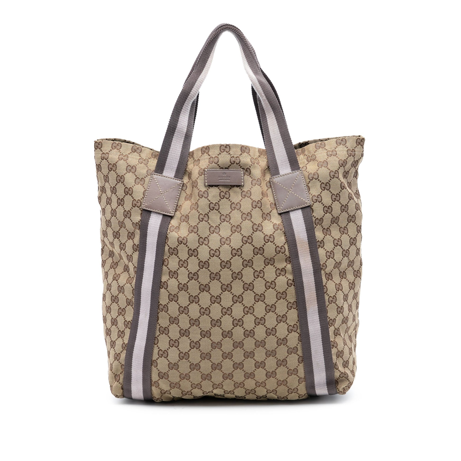 Gucci GG Canvas Web Tote
