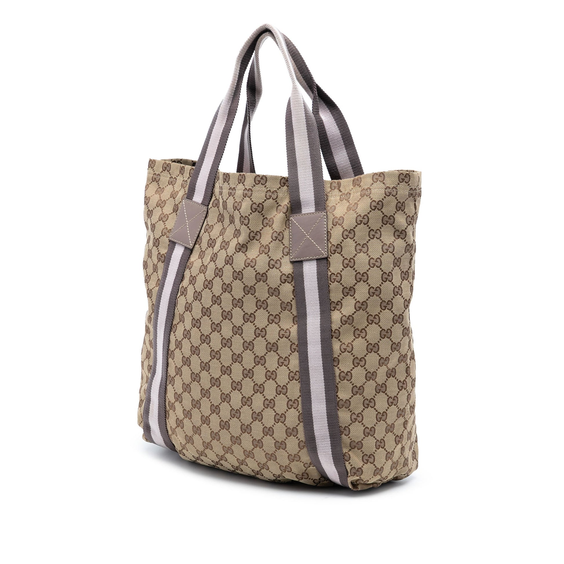 Gucci GG Canvas Web Tote