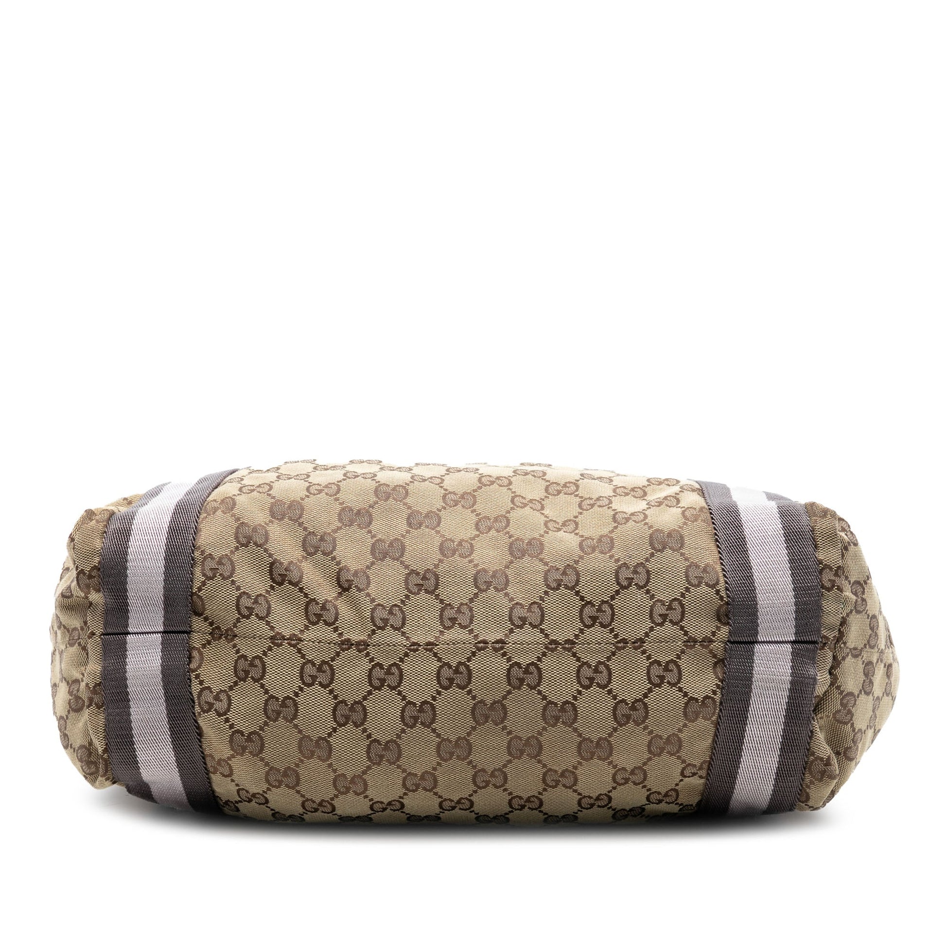 Gucci GG Canvas Web Tote
