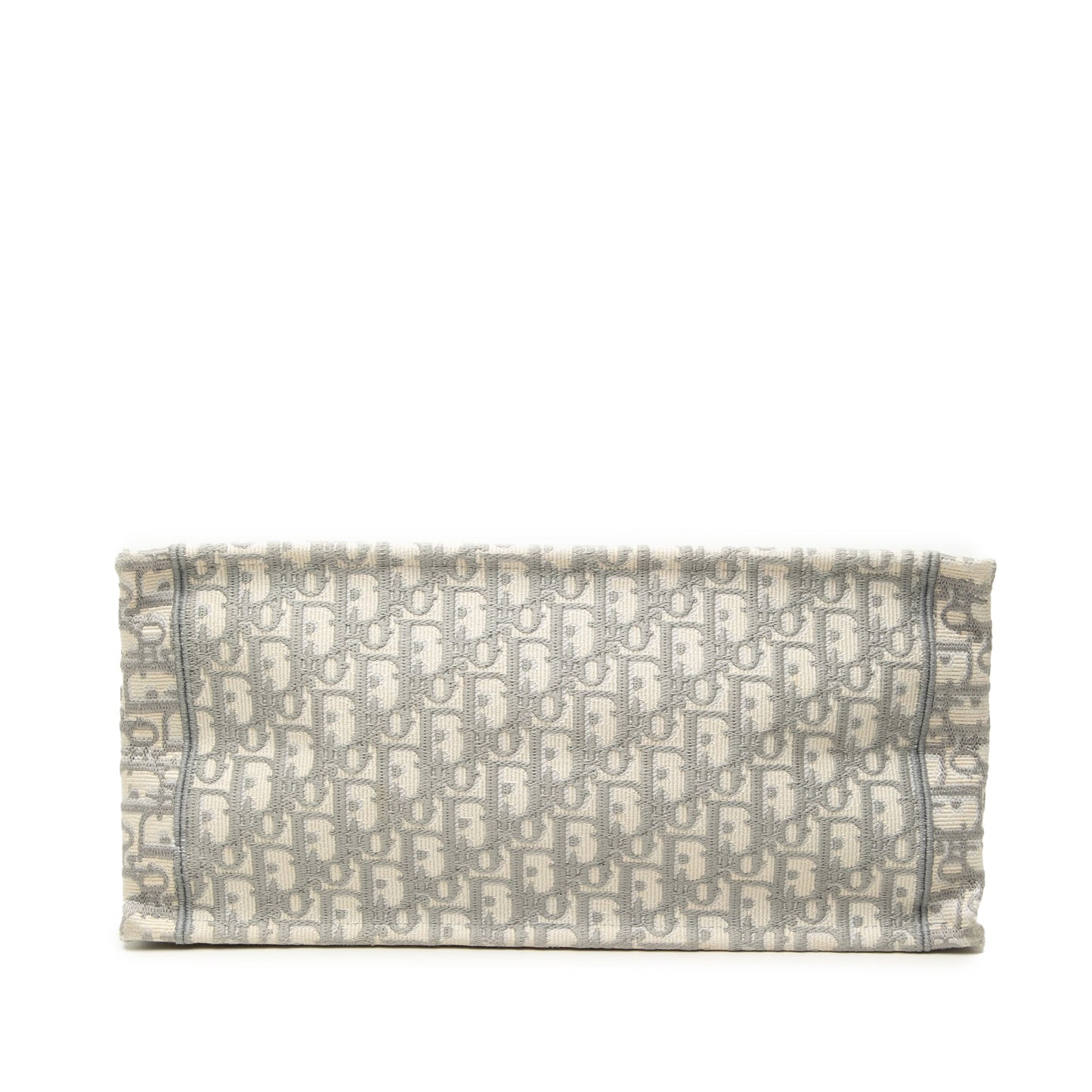 Dior Medium Oblique Embroidered Canvas Book Tote