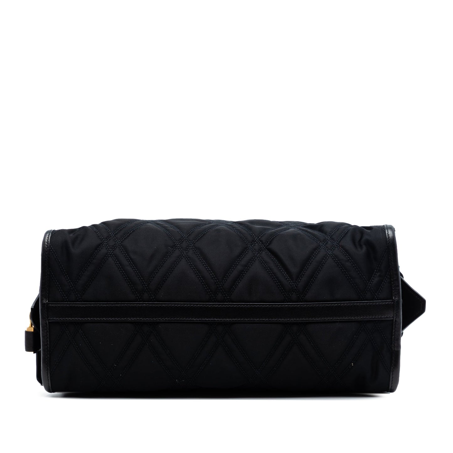 Prada Tessuto Impunturato Bauletto Satchel