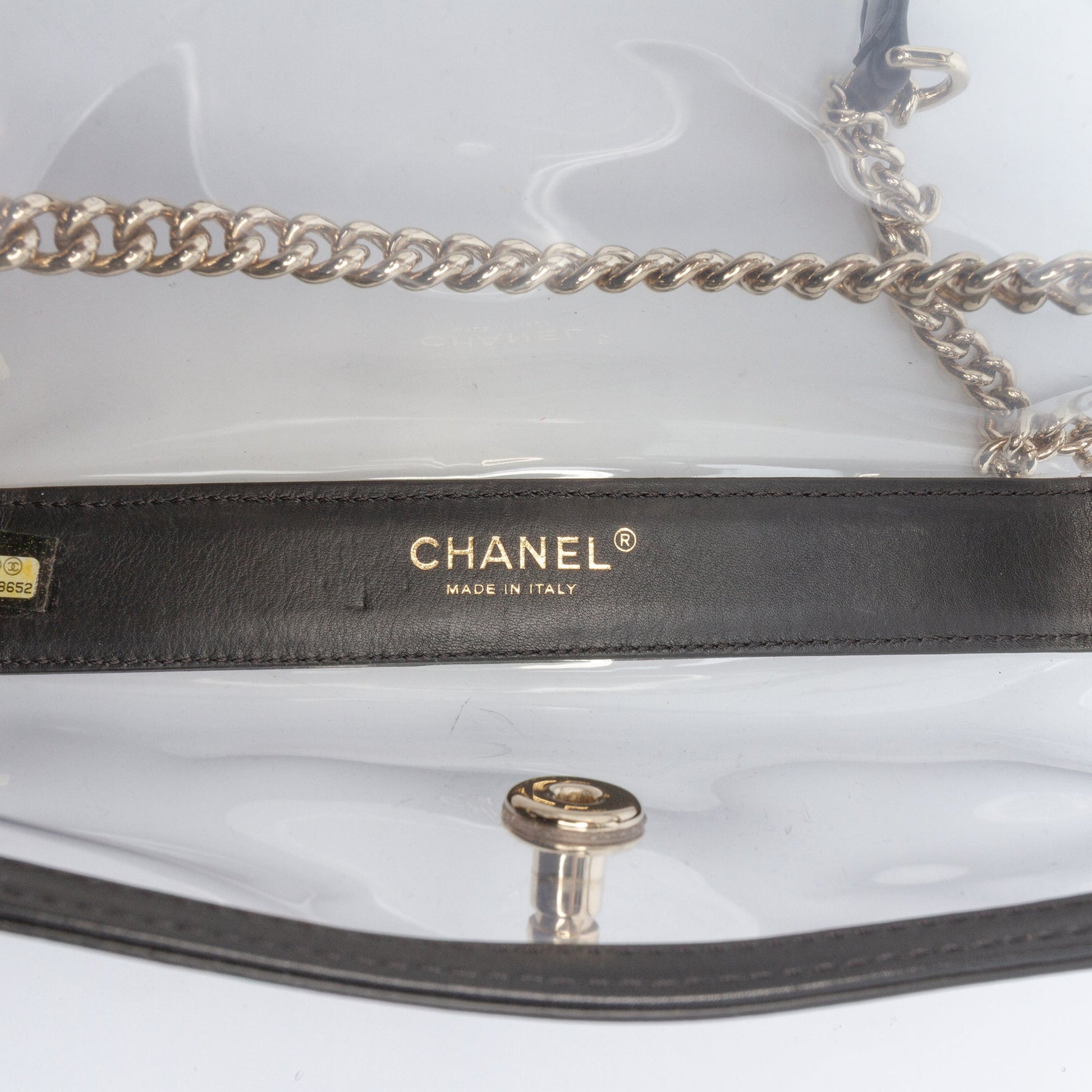 Chanel PVC and Calfskin Naked Boy Flap