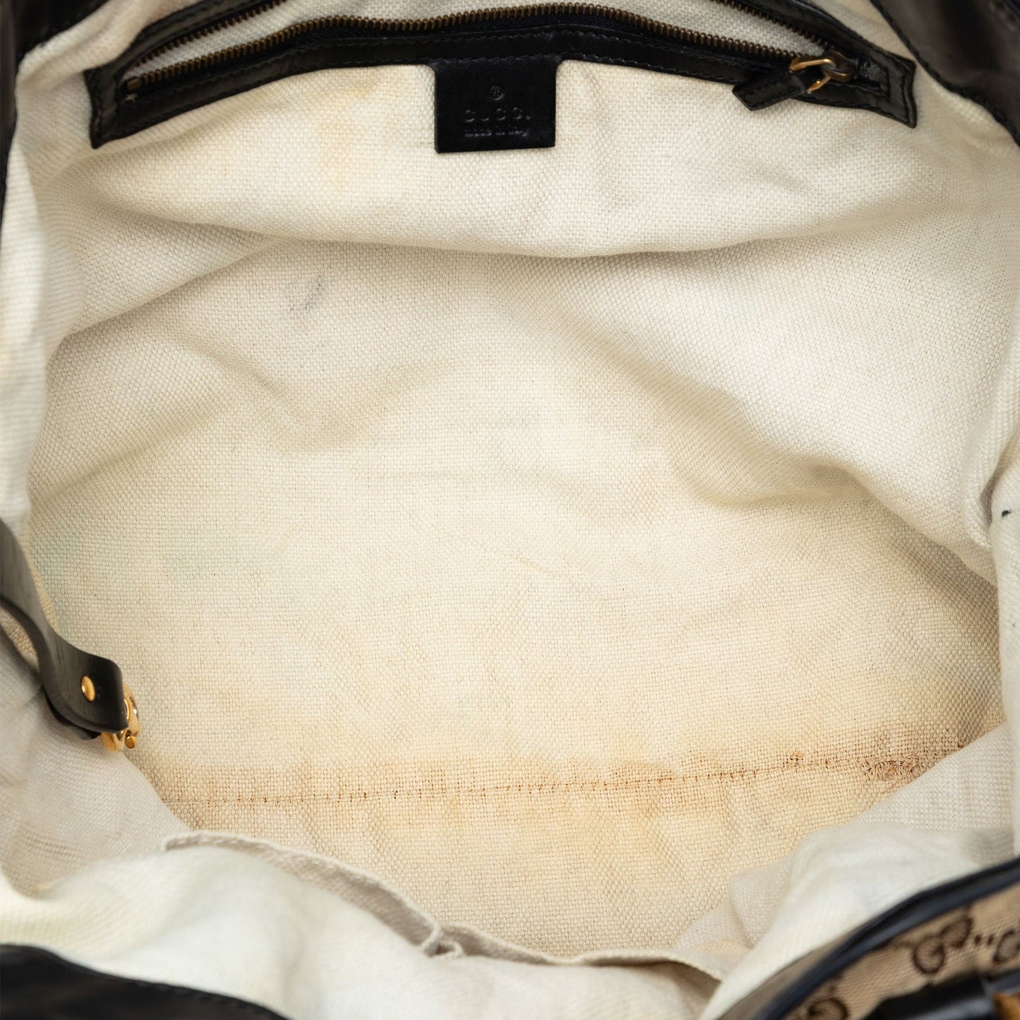 GG Canvas Patti Studed Hobo