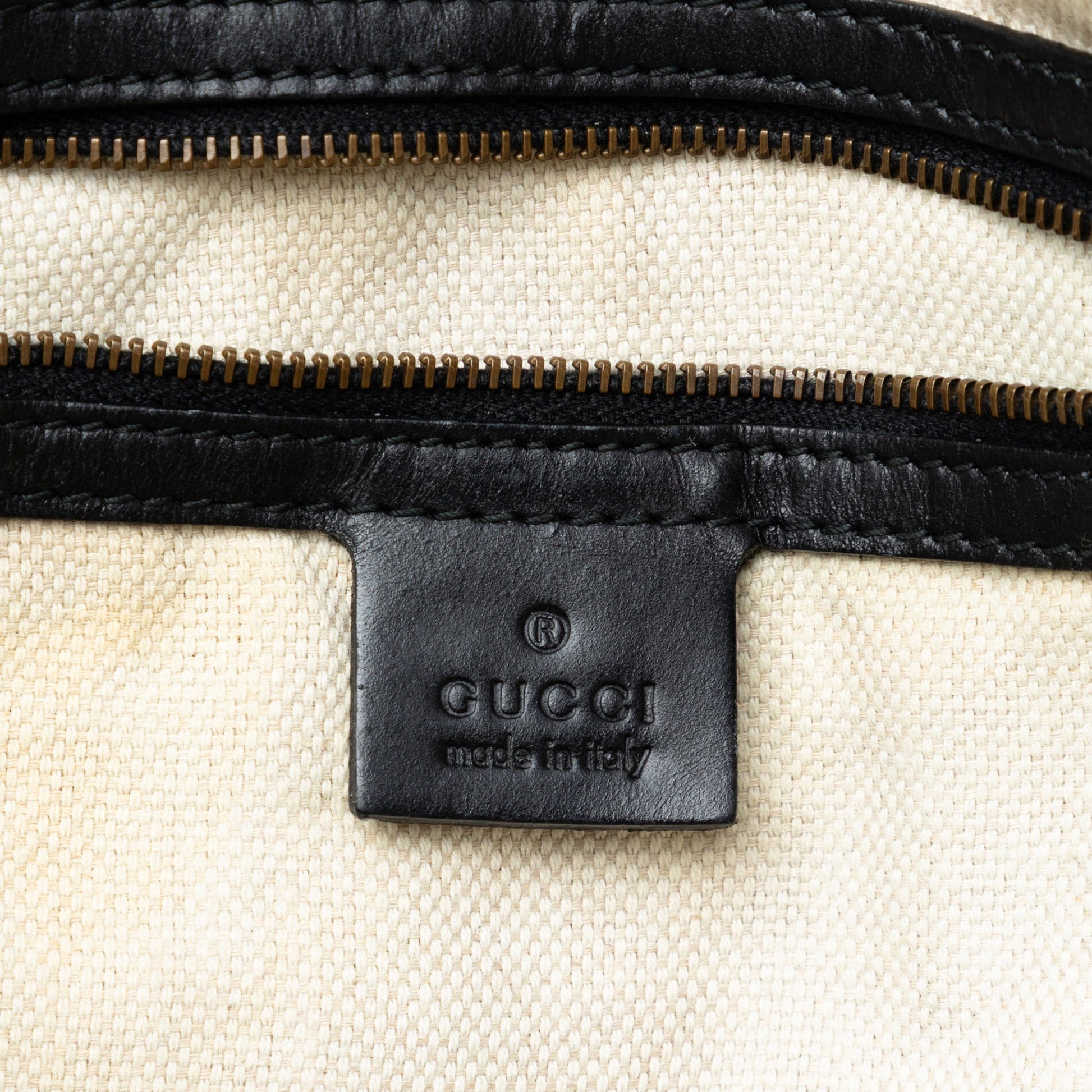 GG Canvas Patti Studed Hobo