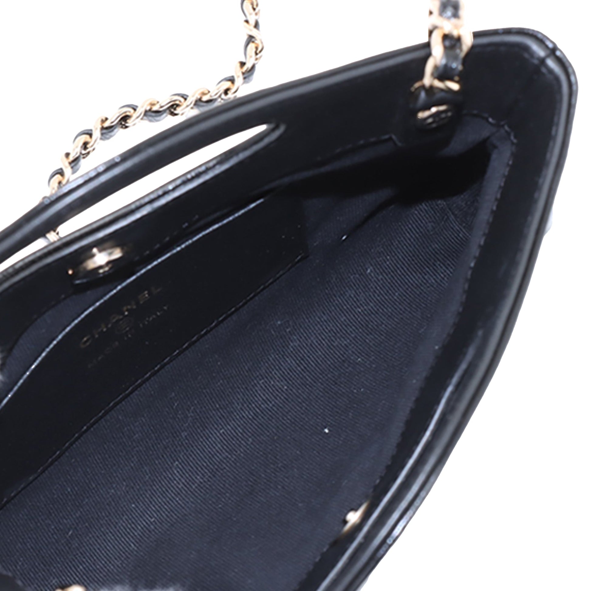 Chanel Nano Quilted Glazed Calfskin 31 Shopping Bag