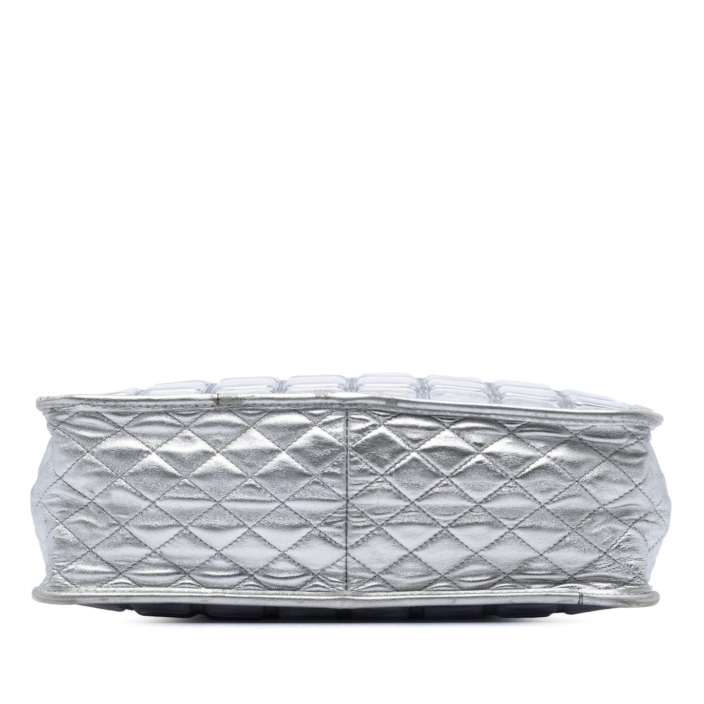 Chanel CC Vinyl Ice Cube Shopper Tote