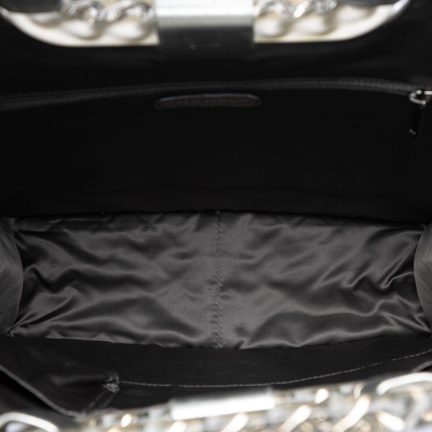Chanel CC Vinyl Ice Cube Shopper Tote