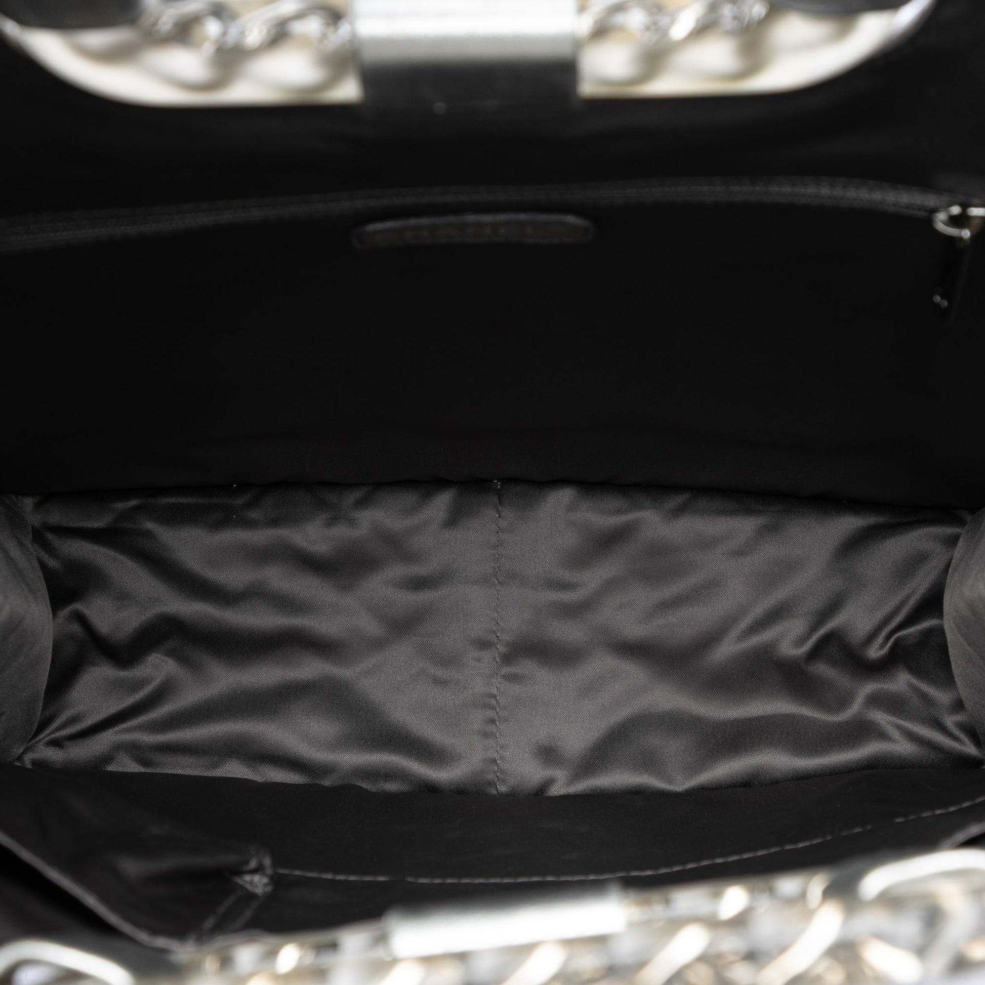 Chanel CC Vinyl Ice Cube Shopper Tote