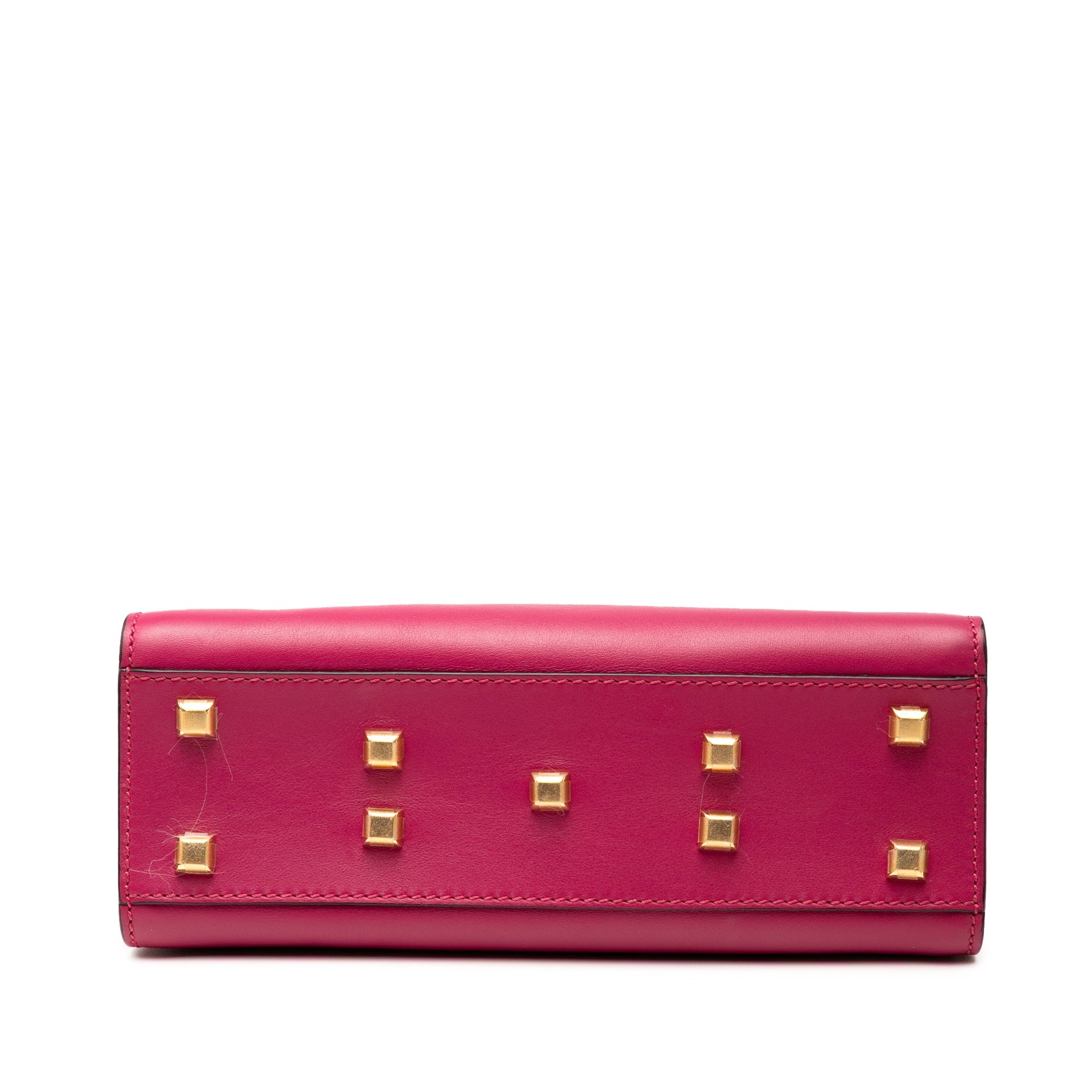 Valentino Small Leather My Rockstud Frame Satchel