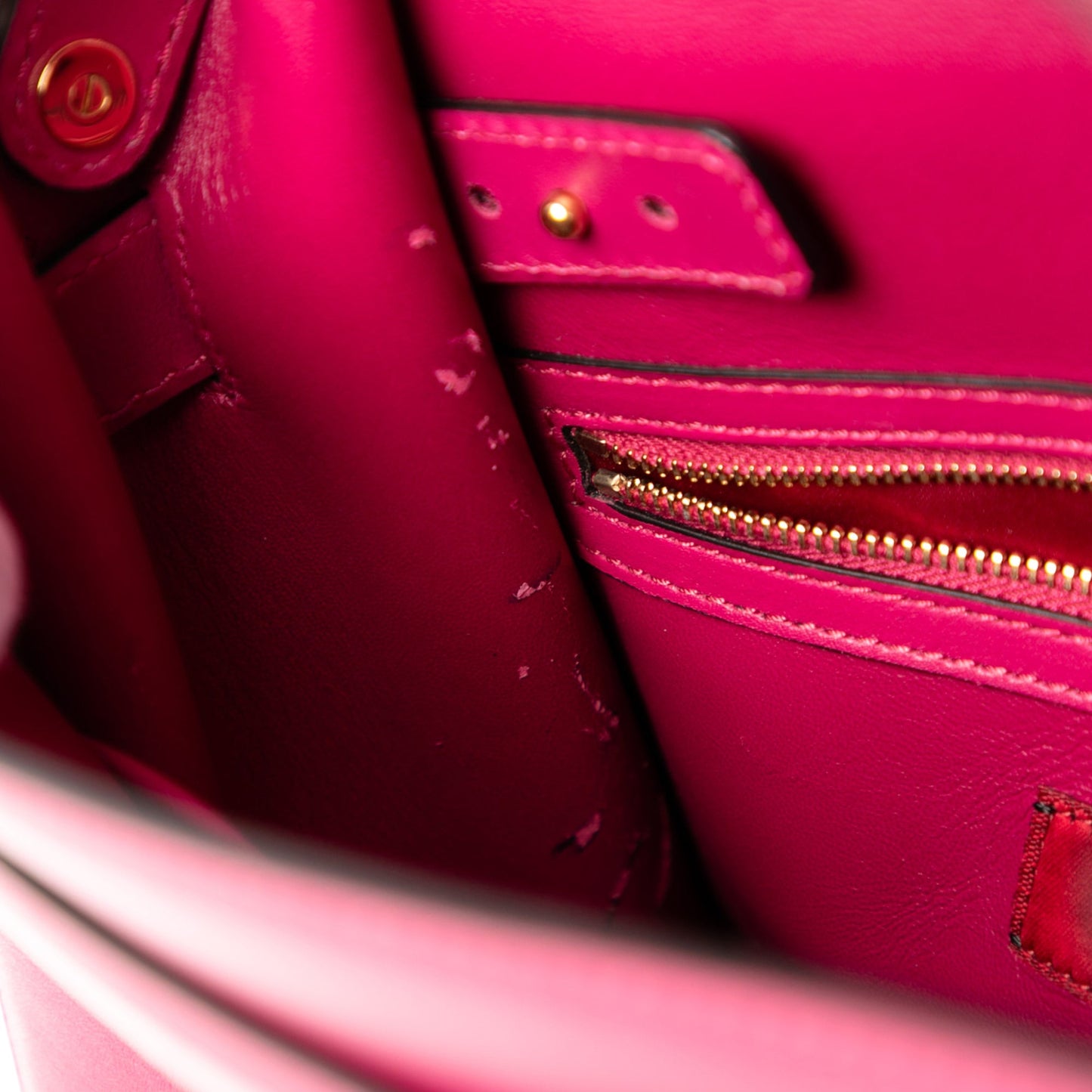 Valentino Small Leather My Rockstud Frame Satchel