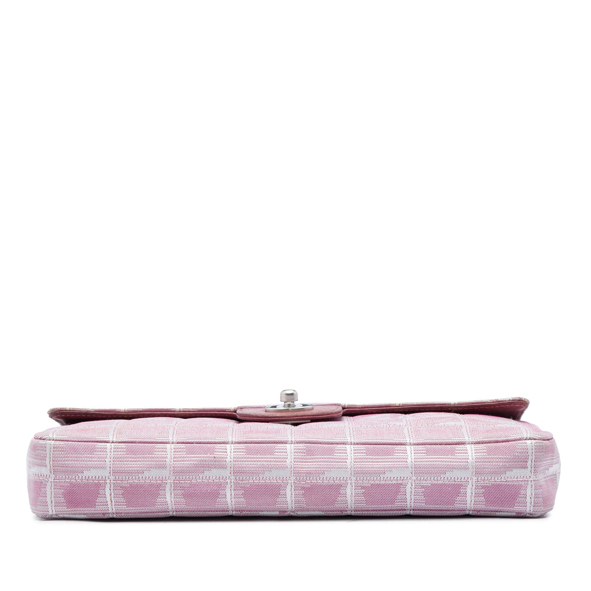 Chanel New Travel Line Nylon East West Flap — Pink