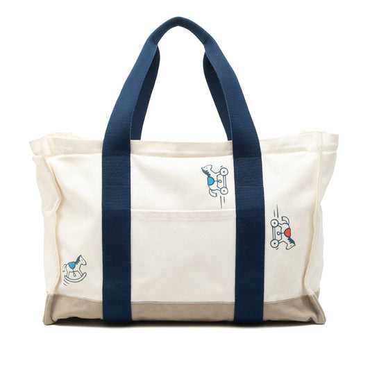 Hermès Canvas Adada Nappy Bag