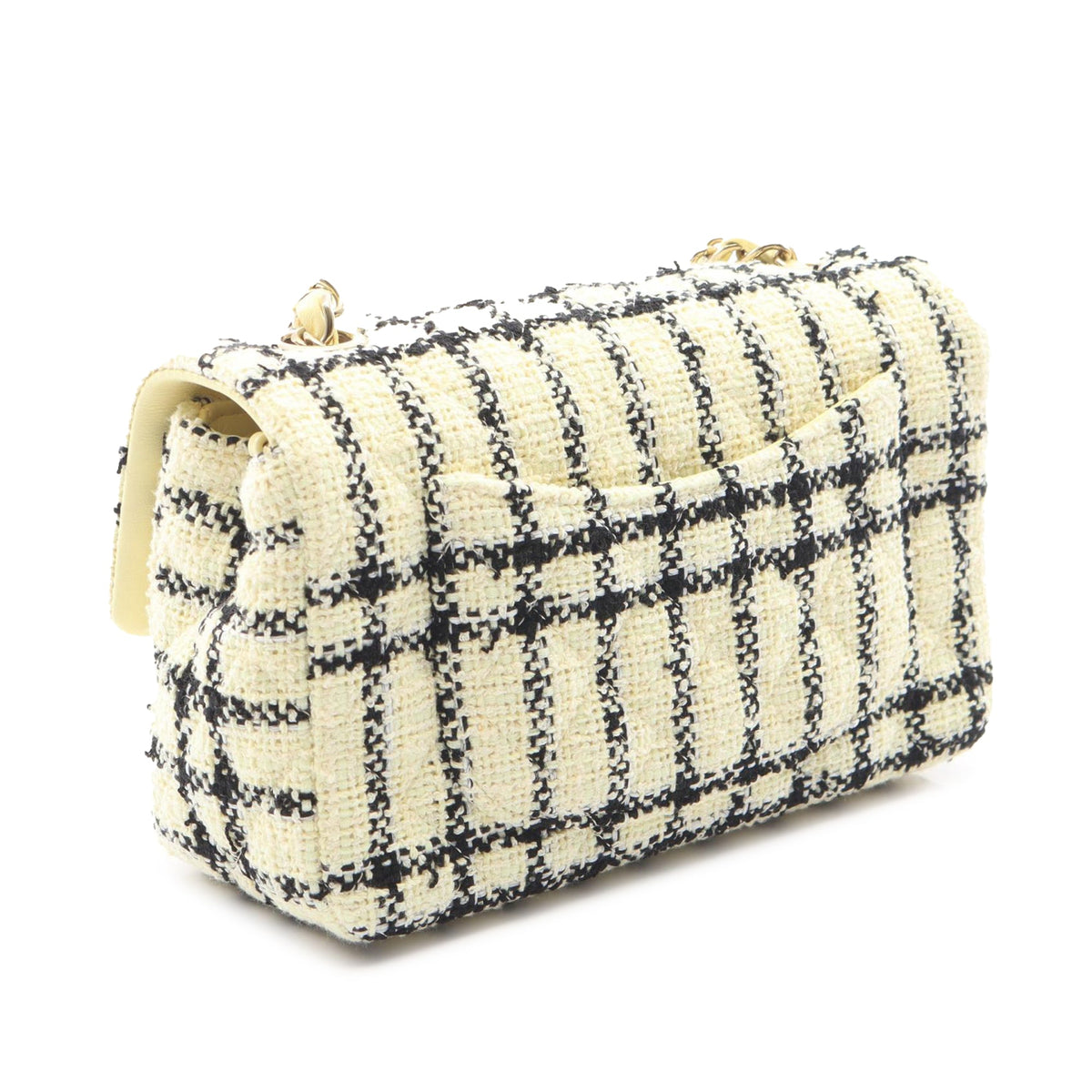 Chanel Mini Rectangular Classic Tweed Single Flap