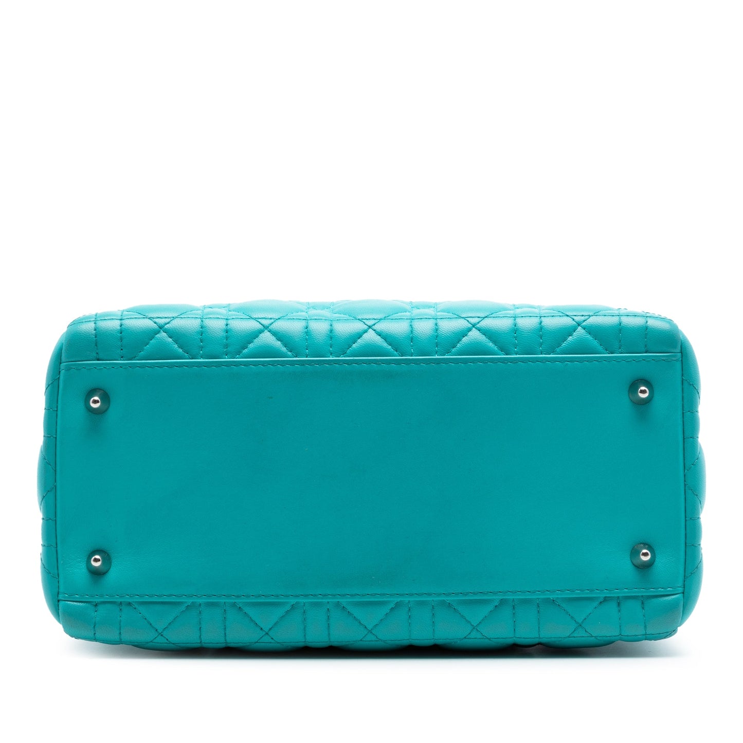 Dior Medium Lambskin Cannage Lady Dior