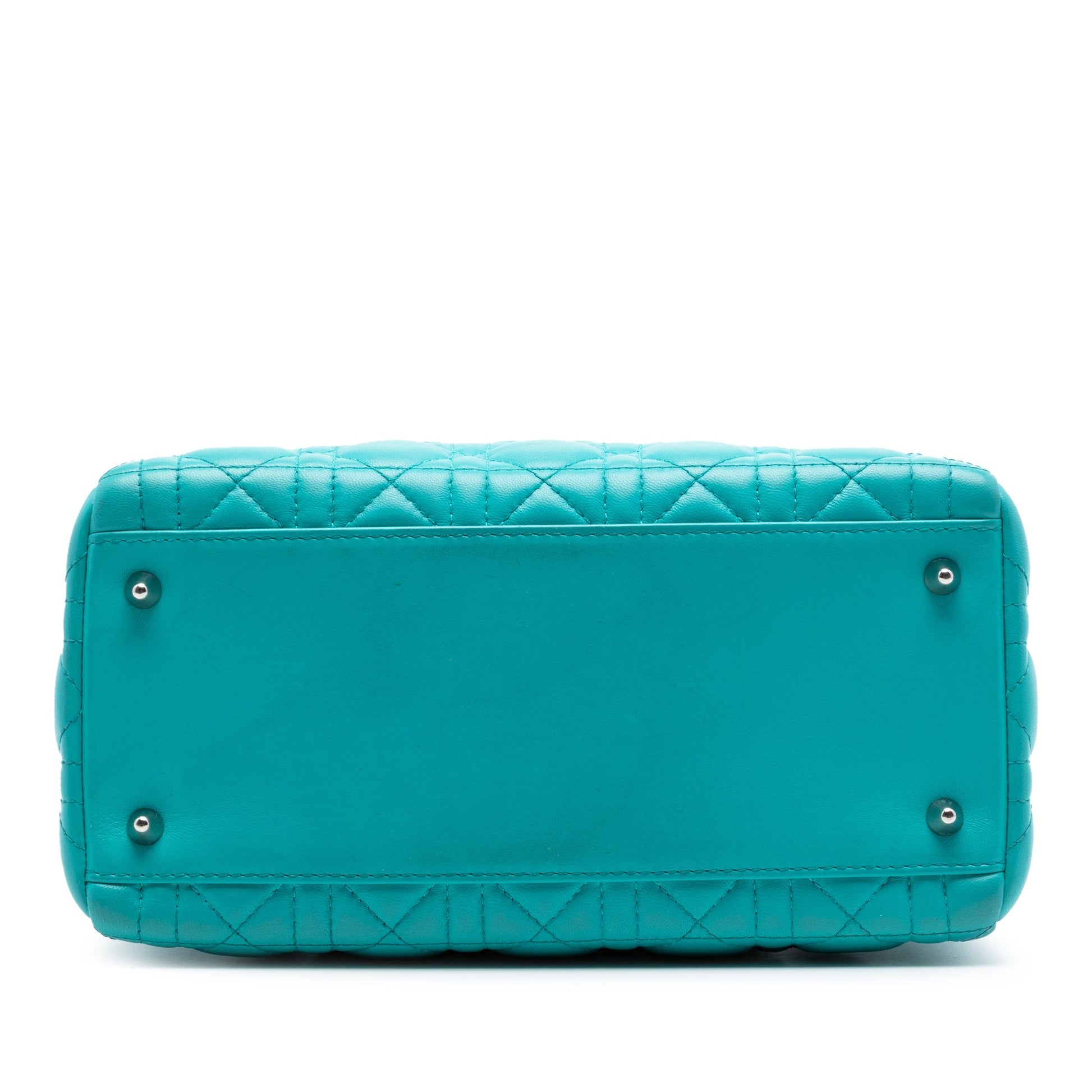 Dior Medium Lambskin Cannage Lady Dior