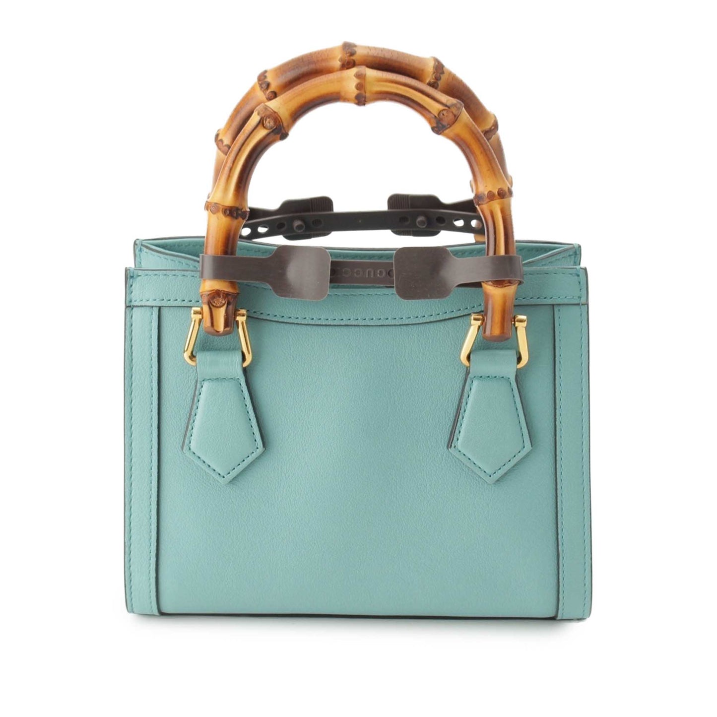 Gucci Mini Calfskin Bamboo Diana Satchel