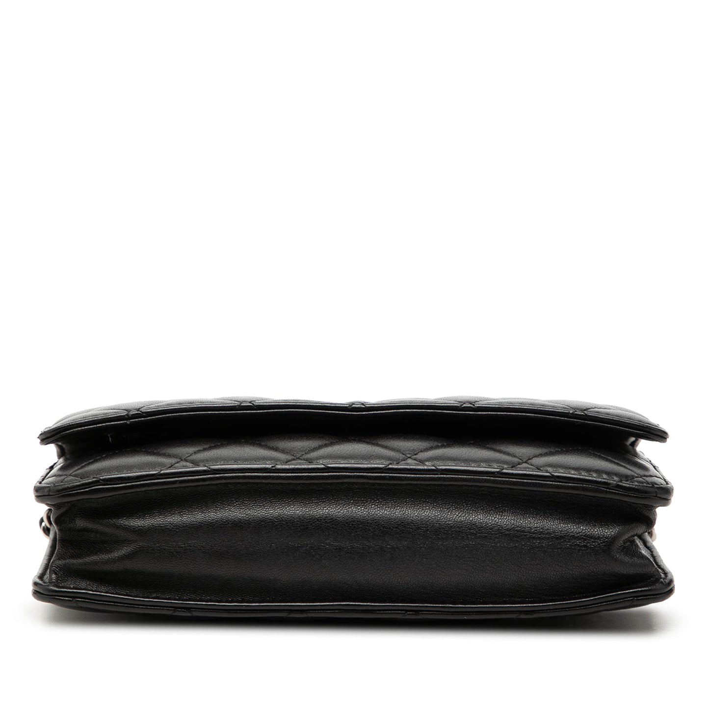 Chanel CC Quilted Lambskin Wallet On Chain