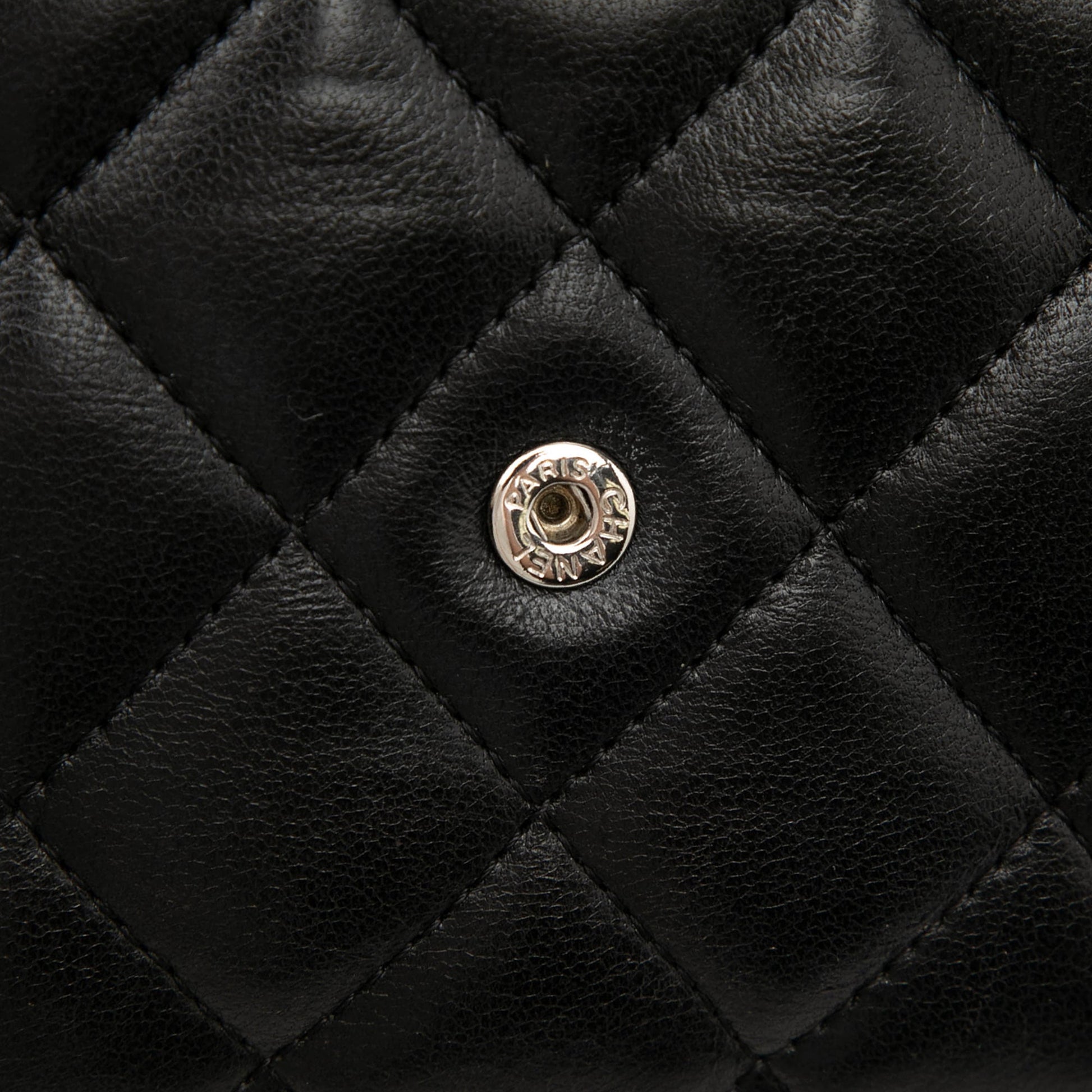 Chanel CC Quilted Lambskin Wallet On Chain